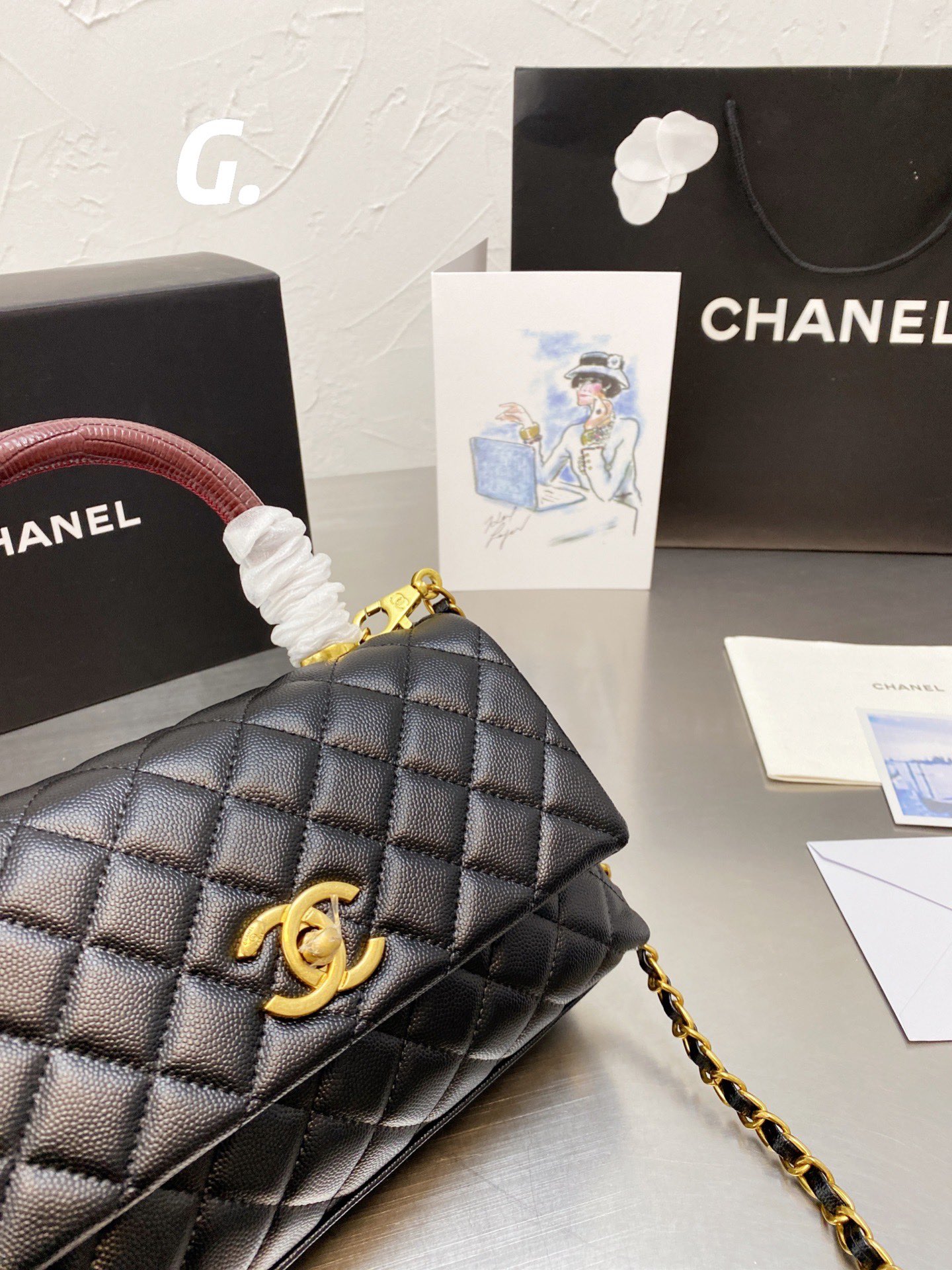 C*hanel Top Bag 24*13cm