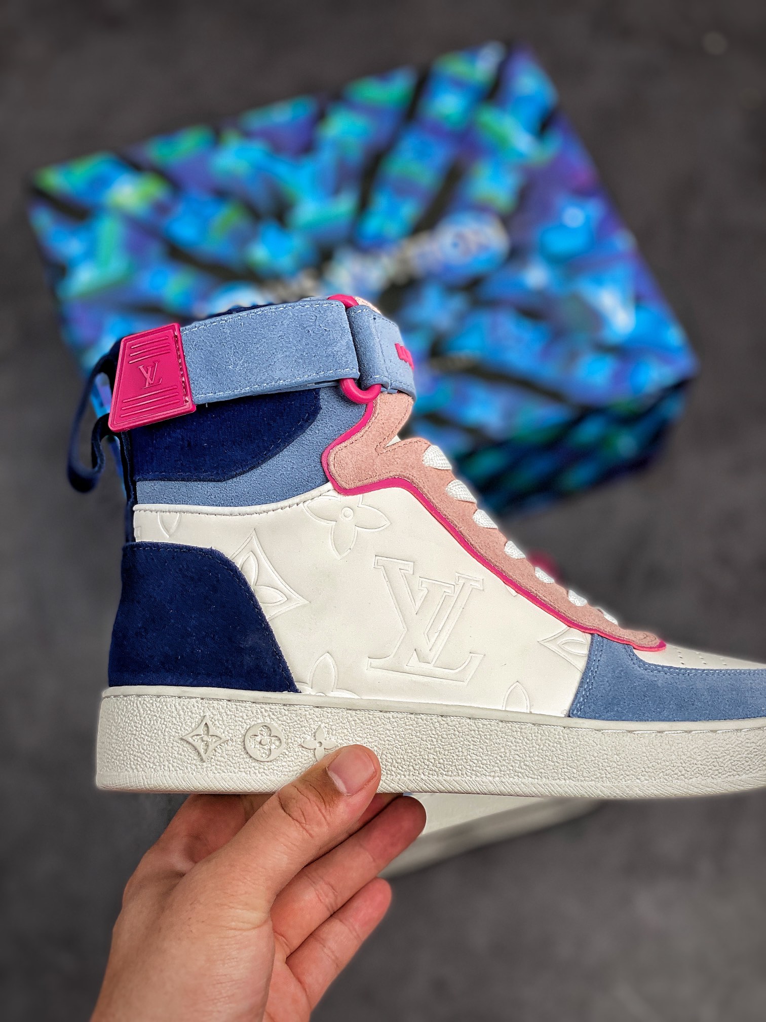 Men L*ouis V*uitton Top Sneaker