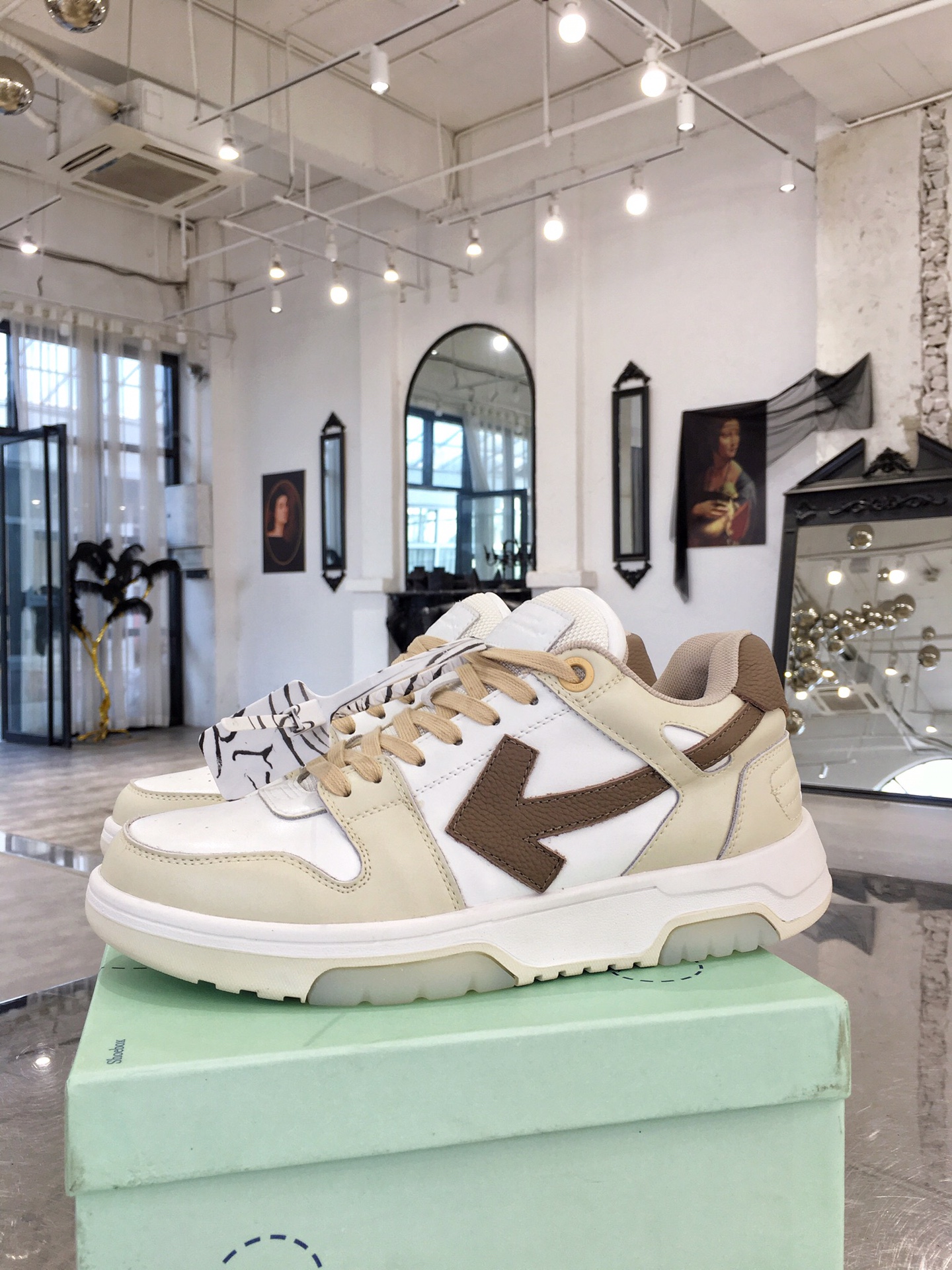 Men Women Off White Sneaker