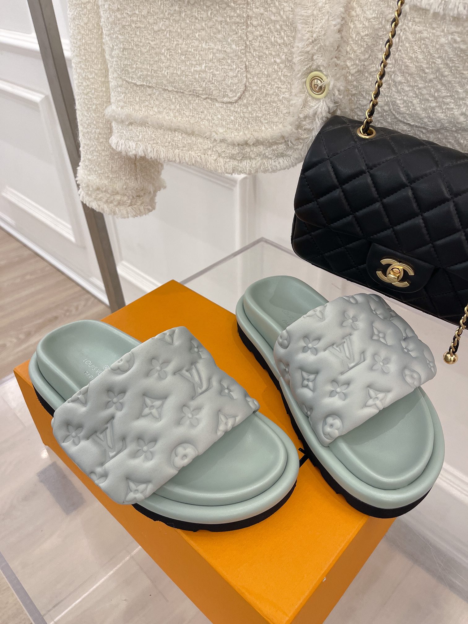 Men Women L*ouis V*uitton Top Sandals