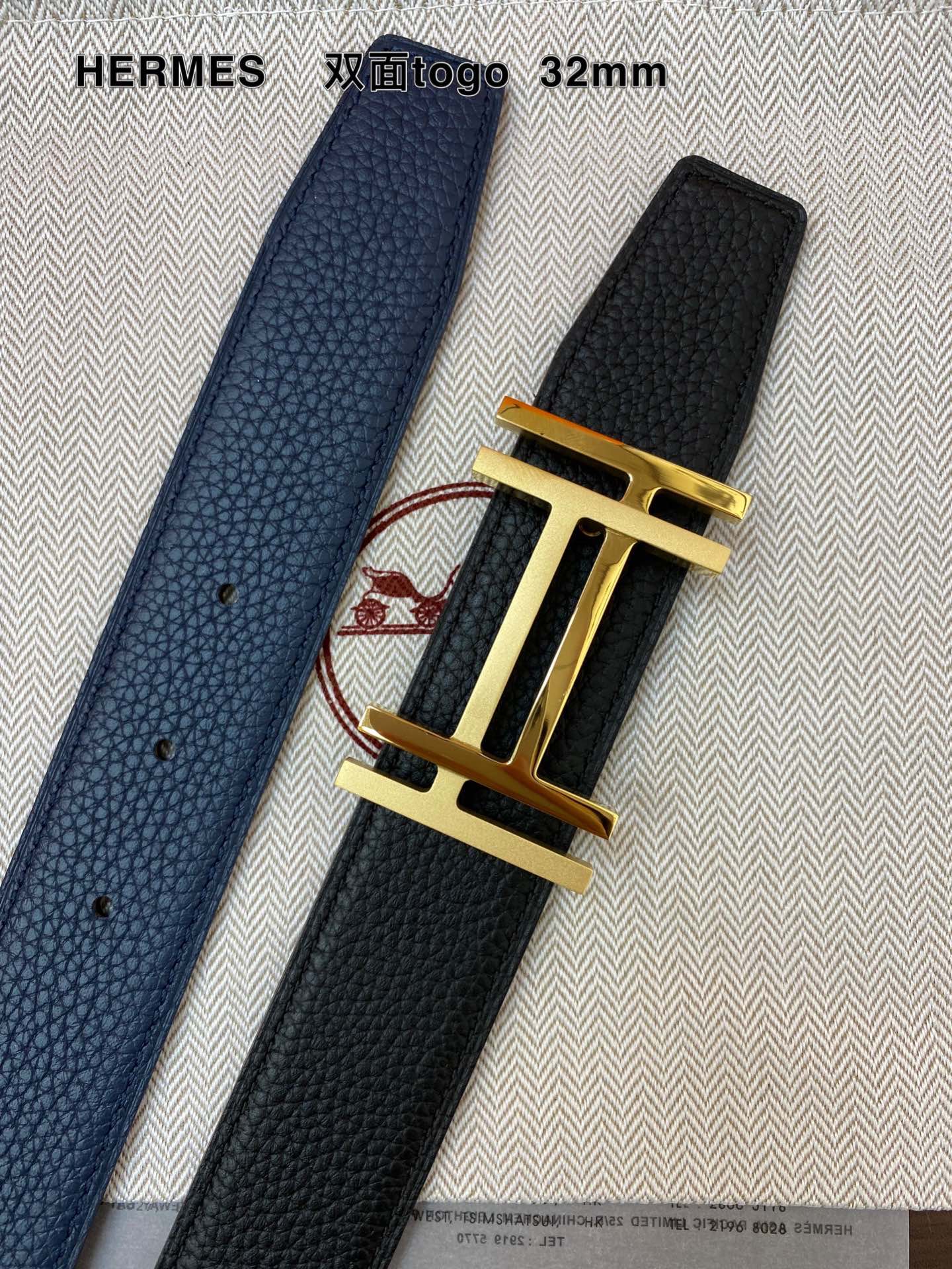 H*ermes Belts Top Quality 32MM