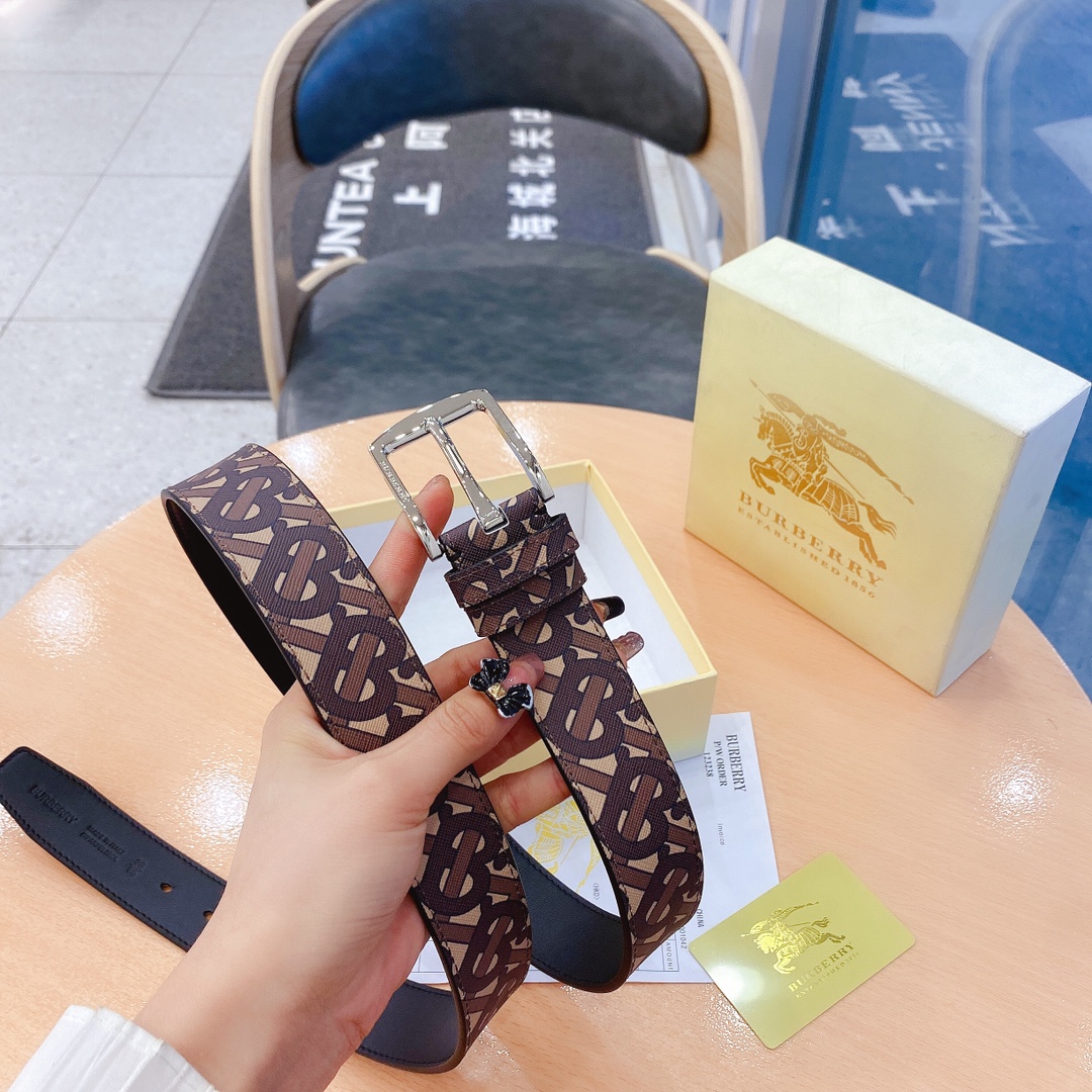 B*urberrry Belts Top Version