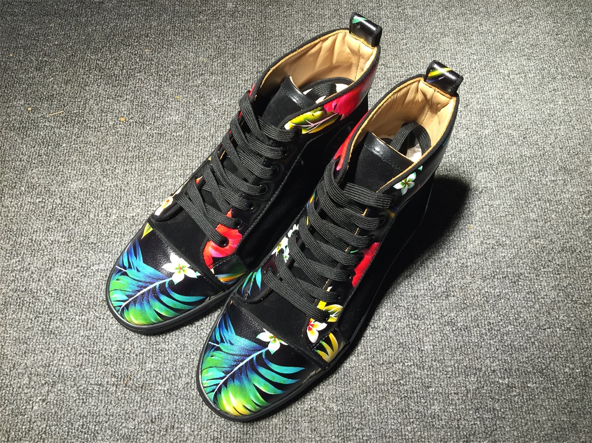 C*ristian L*uboutin Suede Leather Sneaker