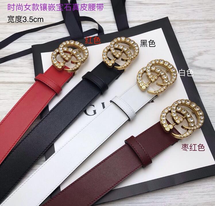 G*ucci Belts Top Quality 34MM