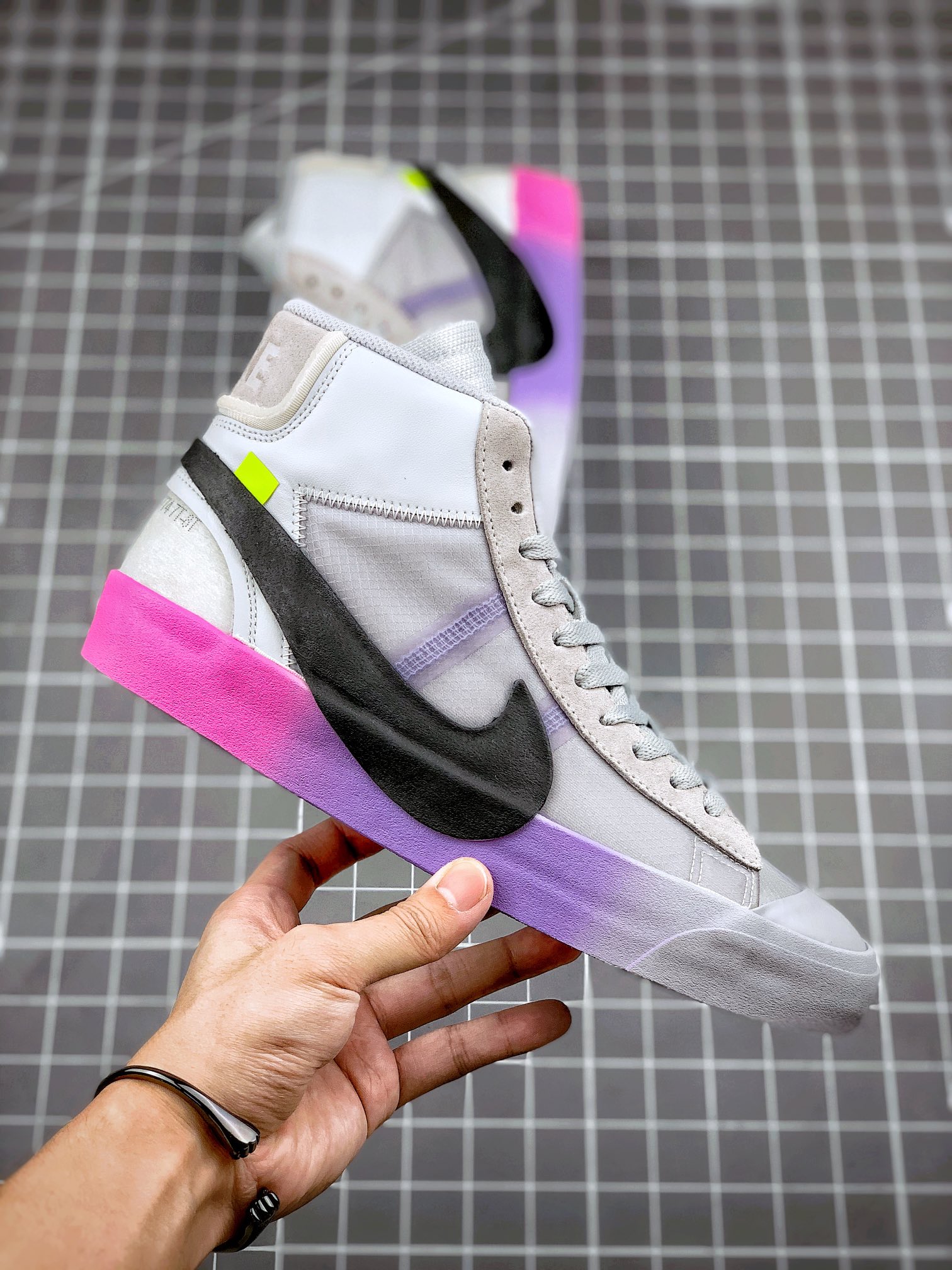 from OFF-WHITE X NIKE BLAZER MID