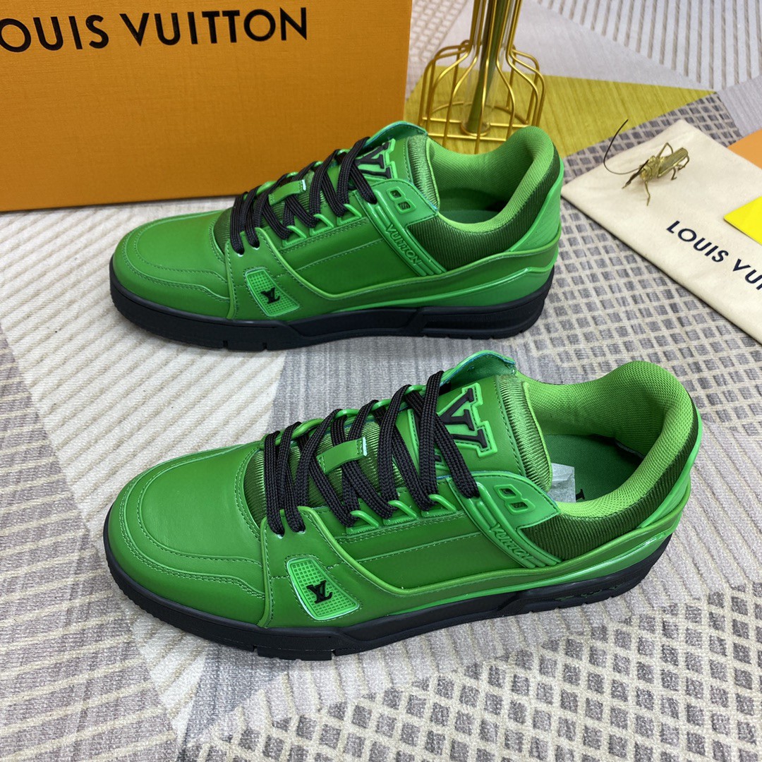 Men L*ouis V*uitton Top Sneakers