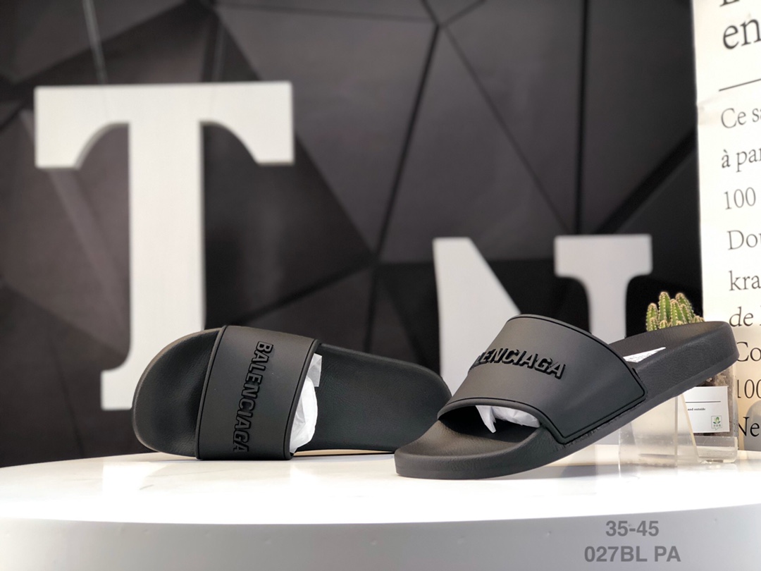 Men Women B*lenciaga Top Sandals