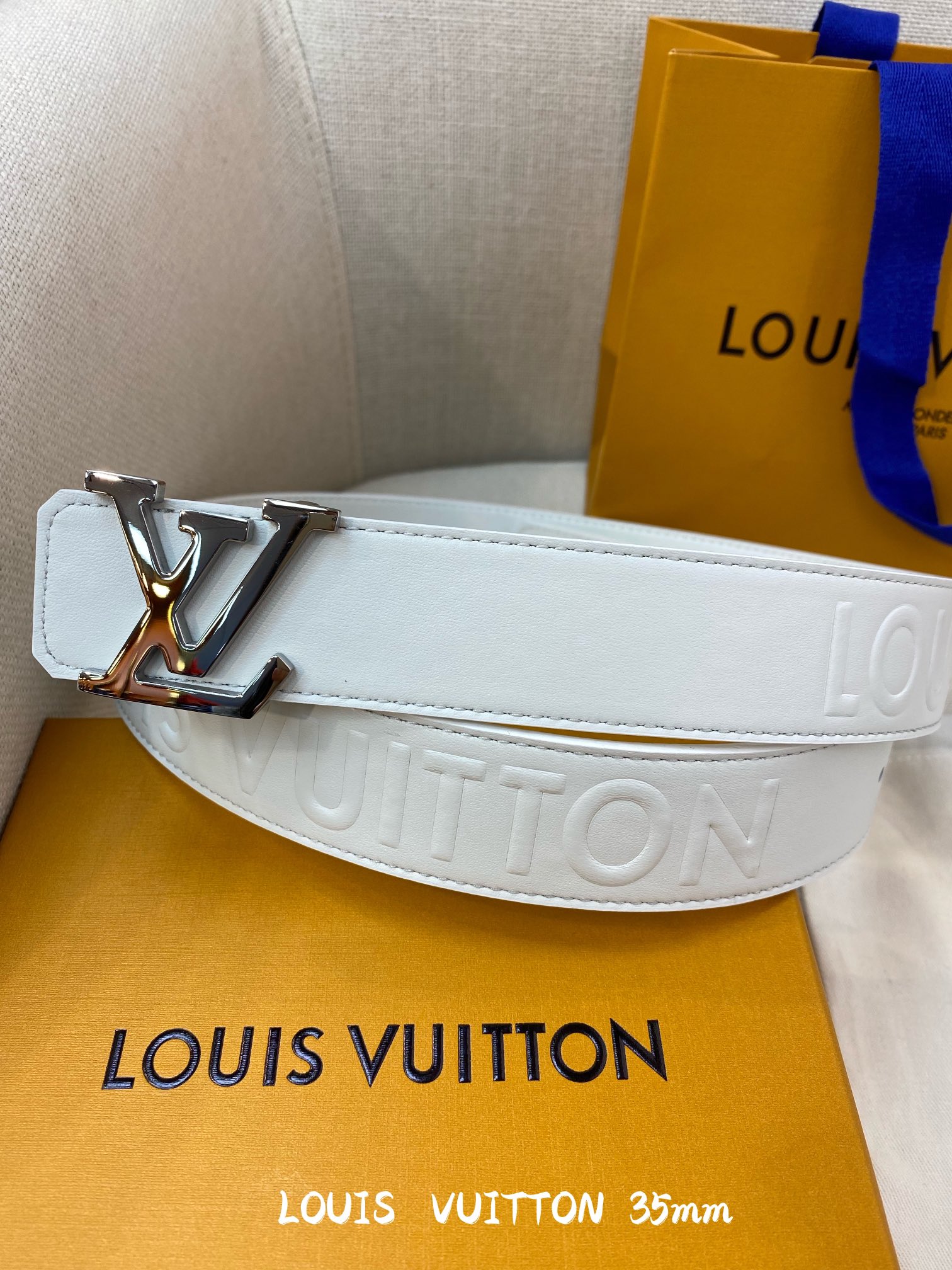 L*ouis V*uitton Belts Top Quality 35MM