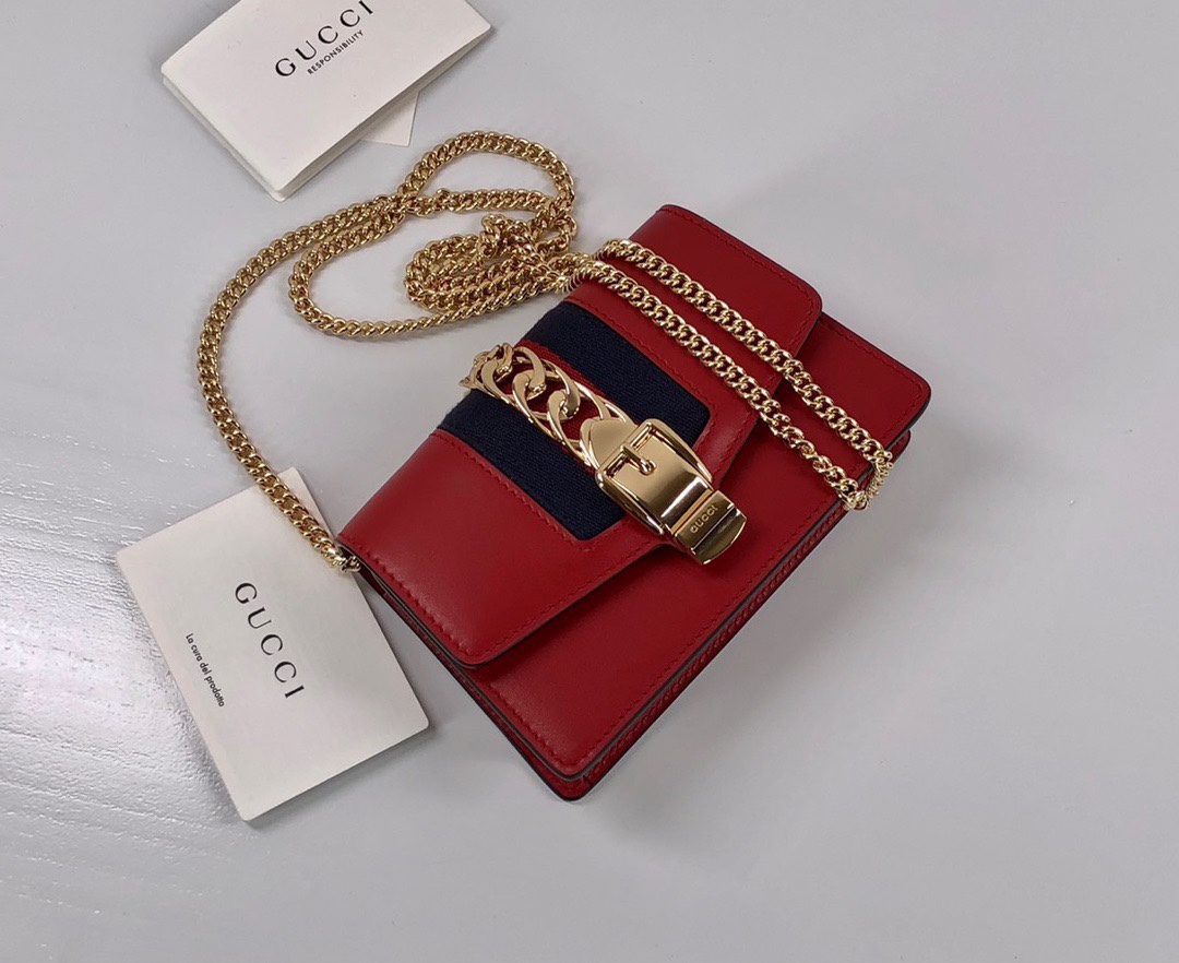 G*ucci Bag Top Quality 16.5*10.5*3.5CM