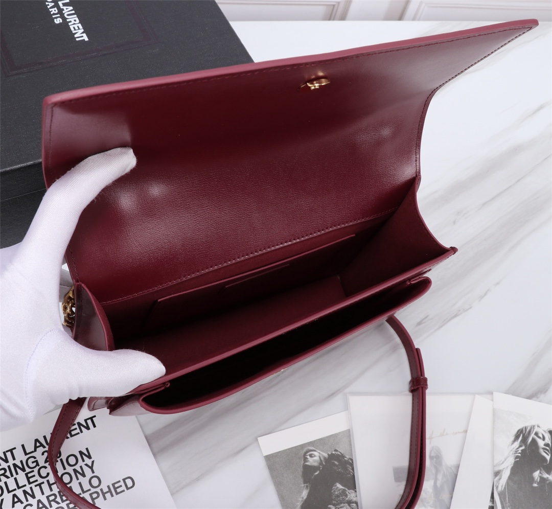 Y*SL Bag Top Quality 25*18*5CM