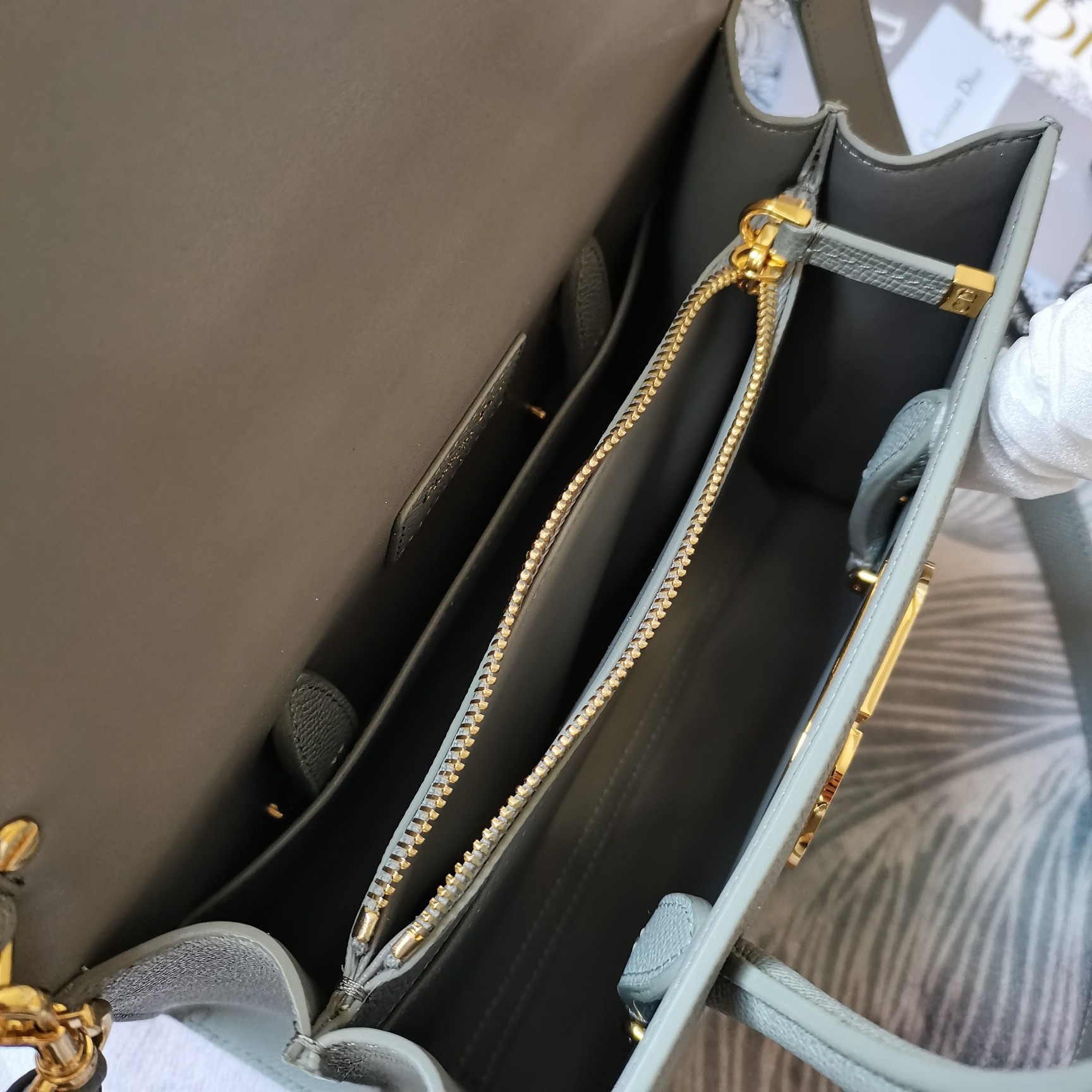 D*ior Bag Top Quality 25*19*12CM