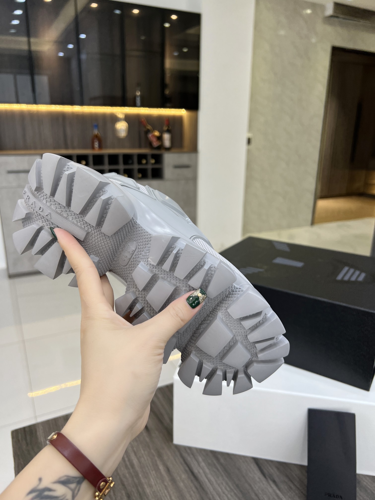 Men Women P*rada Top Sneaker