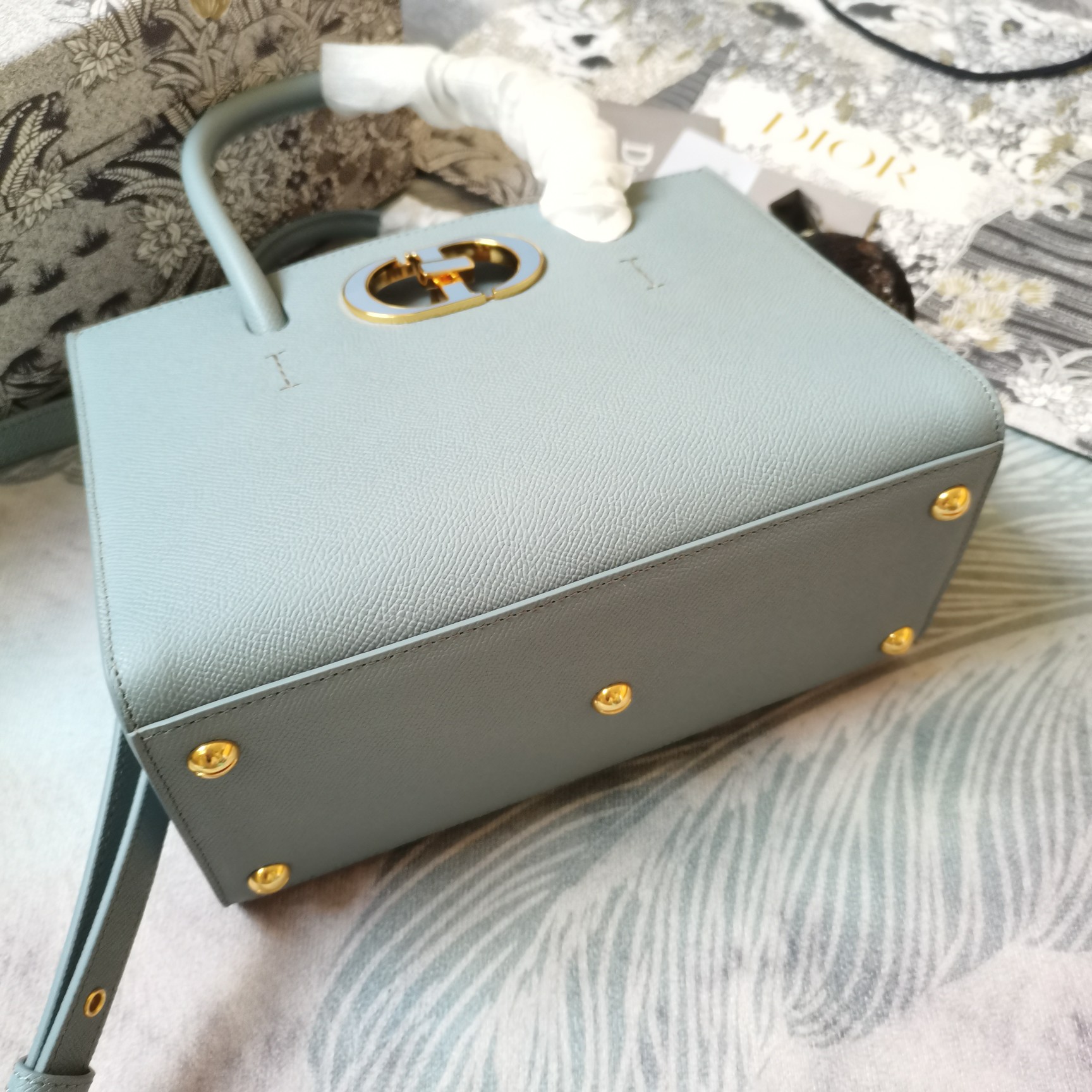 D*ior Bag Top Quality 25*19*12CM