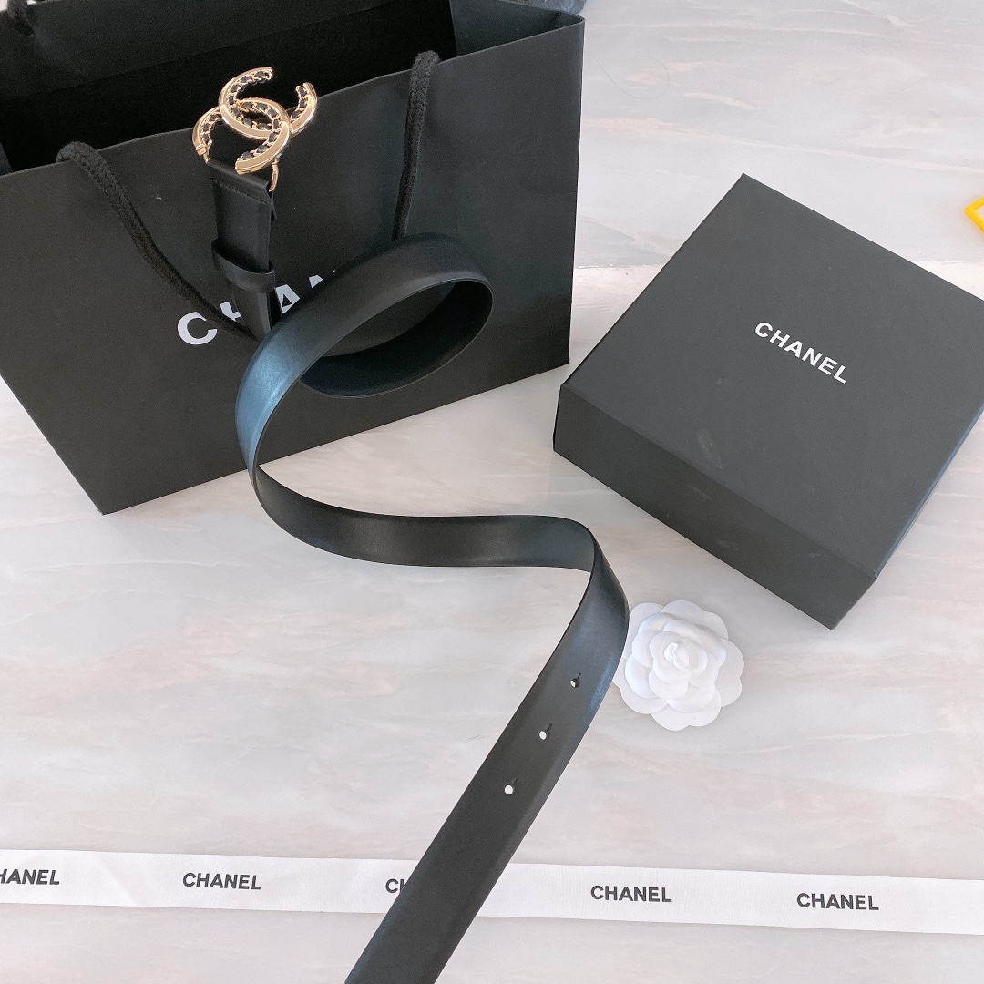 C*hanel Belts Top Quality 30MM