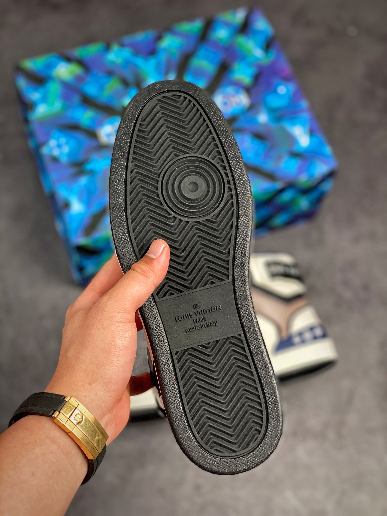 Men L*ouis V*uitton Top Sneaker