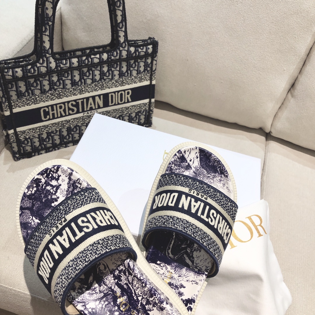 Women D*ior Top Sandals