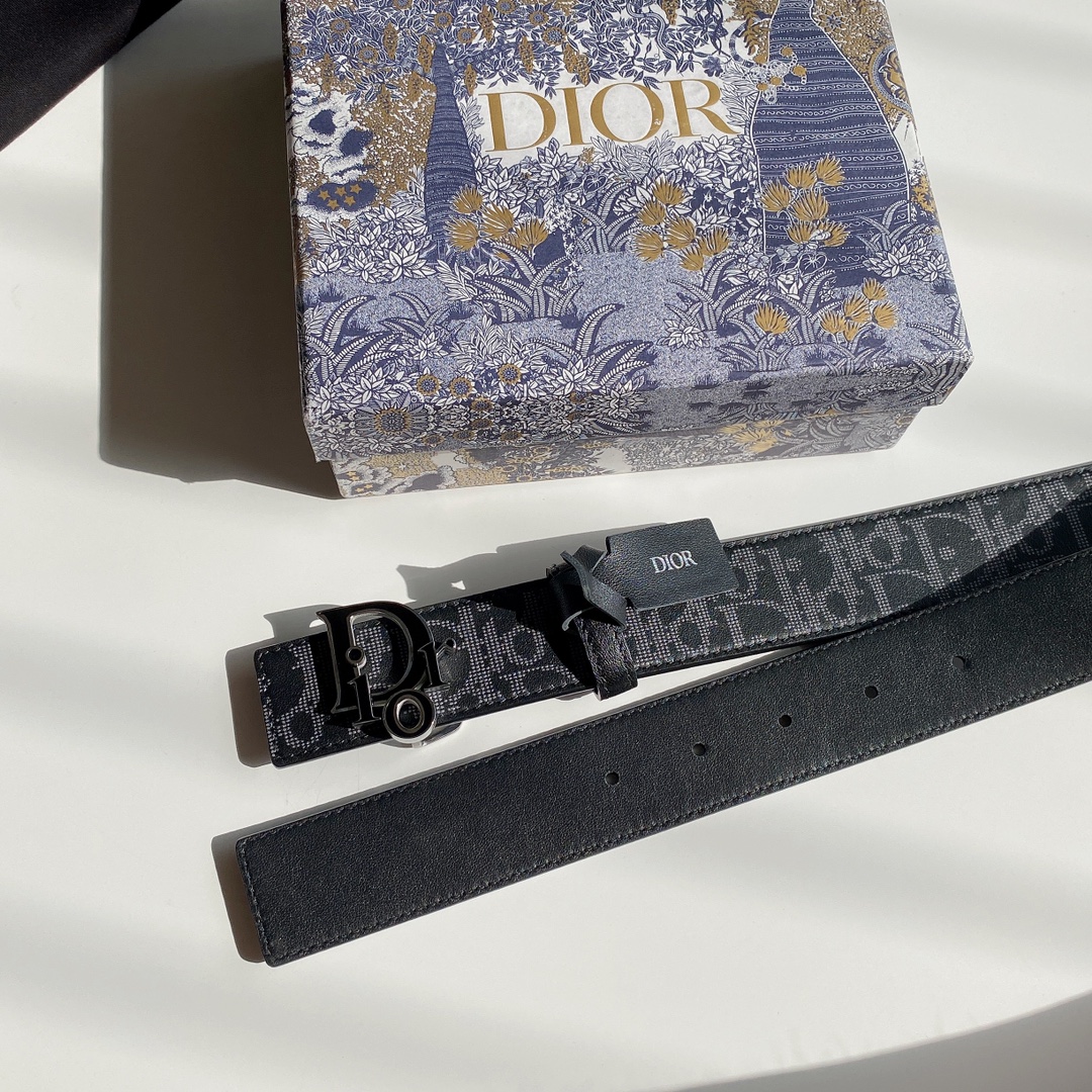 D*ior Belts Top Version 3.4cm