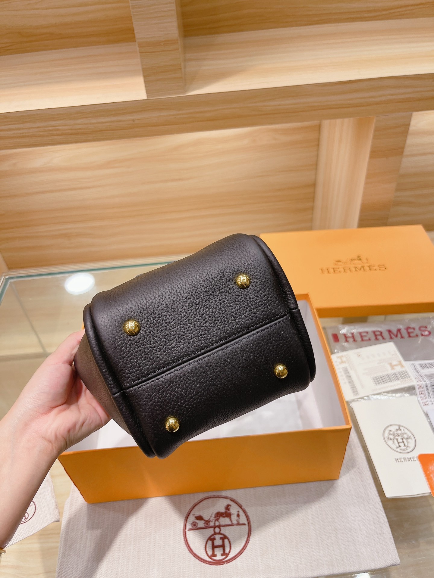 H*ermes Top Bag 15*18cm