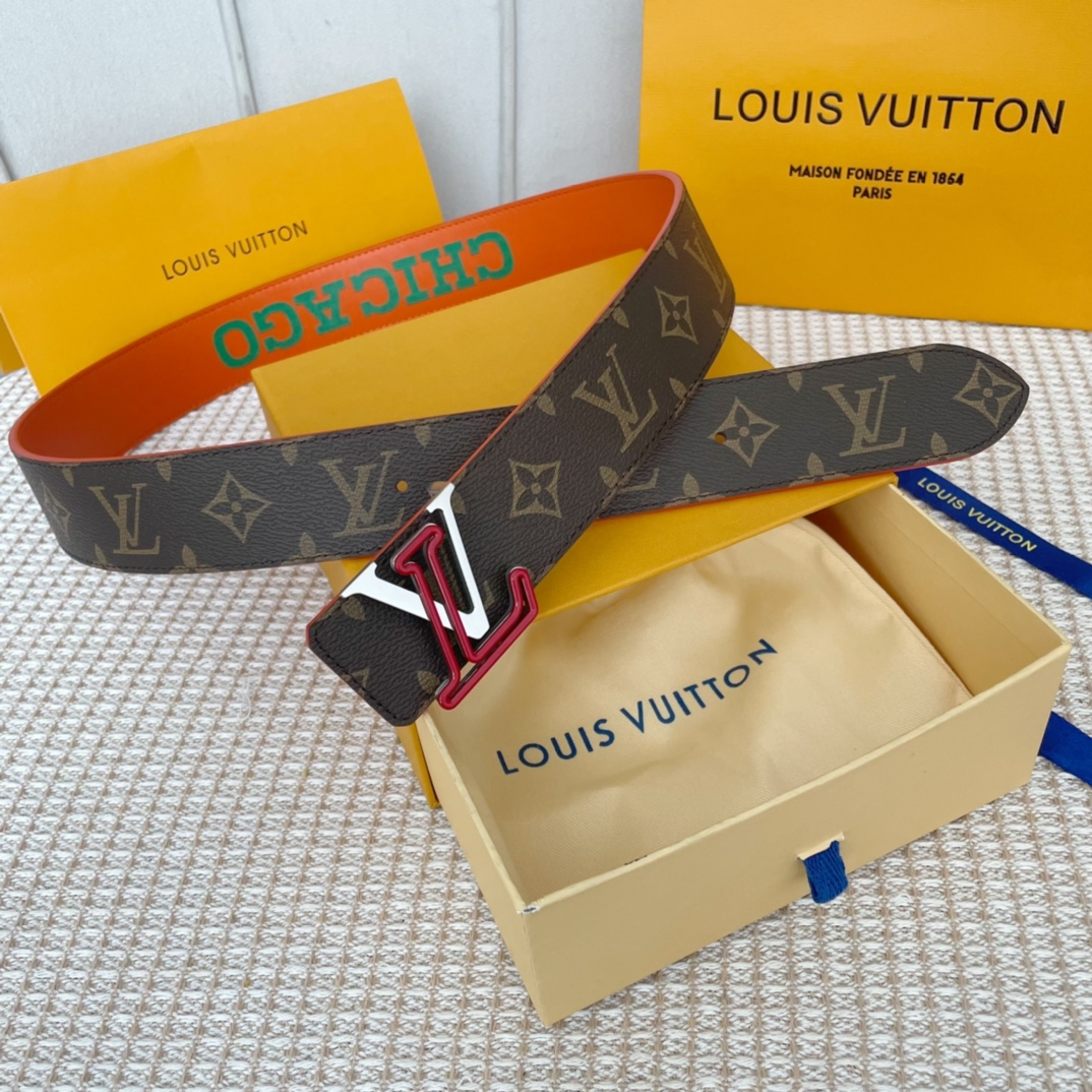 L*ouis V*uitton Belts Top Quality 40MM