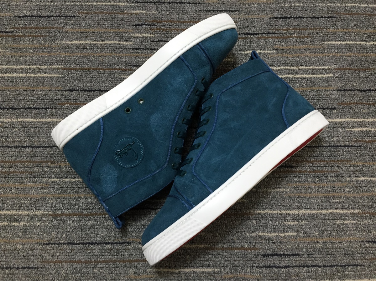 C*ristian L*uboutin Suede Leather Sneaker