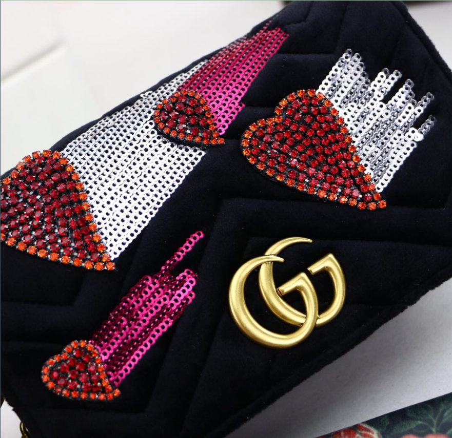 G*ucci Bag Top Qualit 18*10*5CM