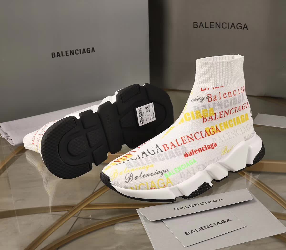 Men Women B*alenciaga Top Sneaker