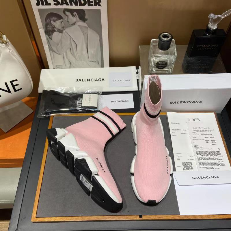 Men Women B*alenciaga Top Sneakers