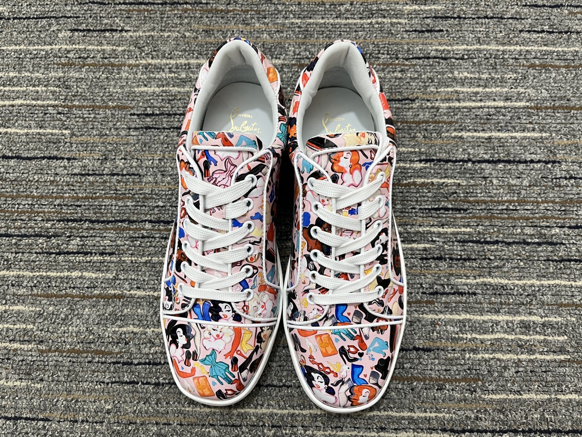 Men C*hristian L*ouboutin Low Top Sneakers