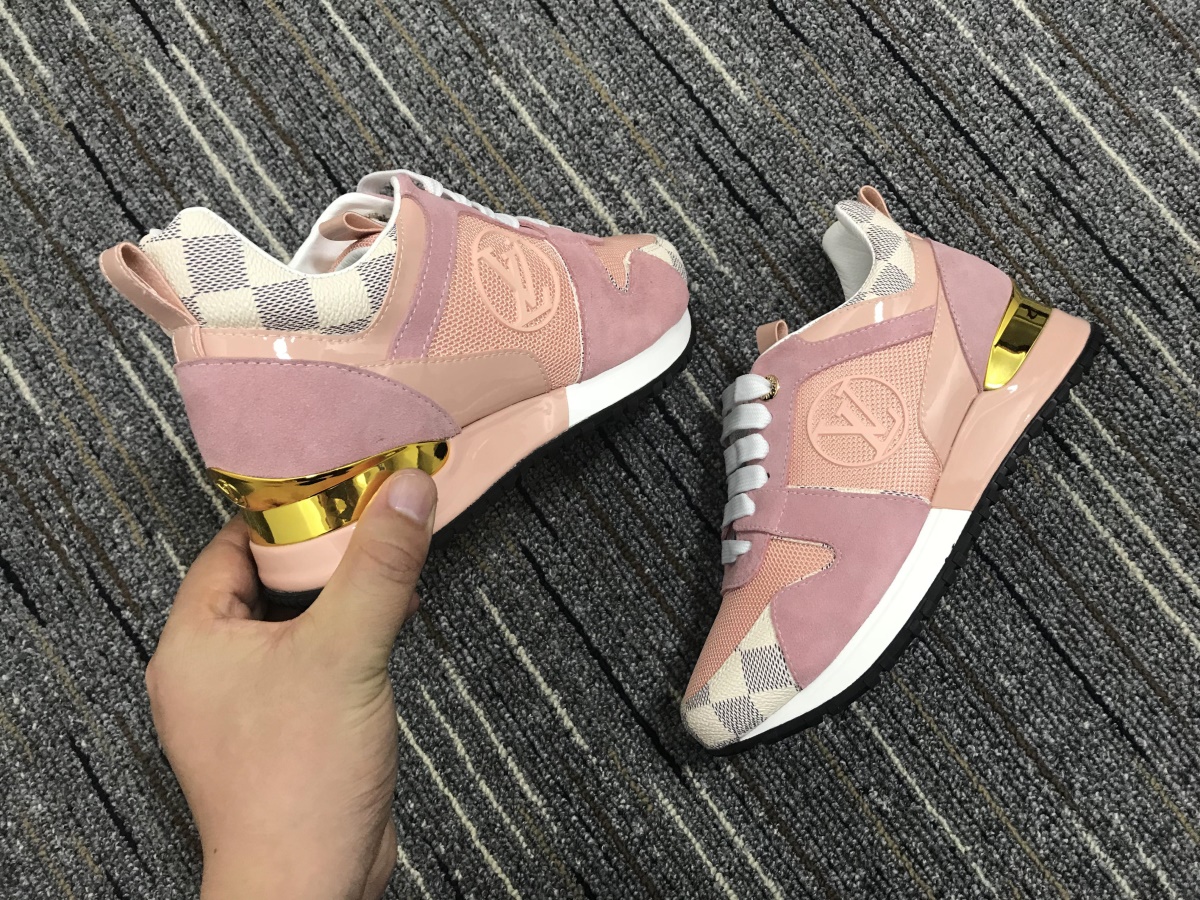 Women L*ouis V*uitton Run Away Top Sneaker