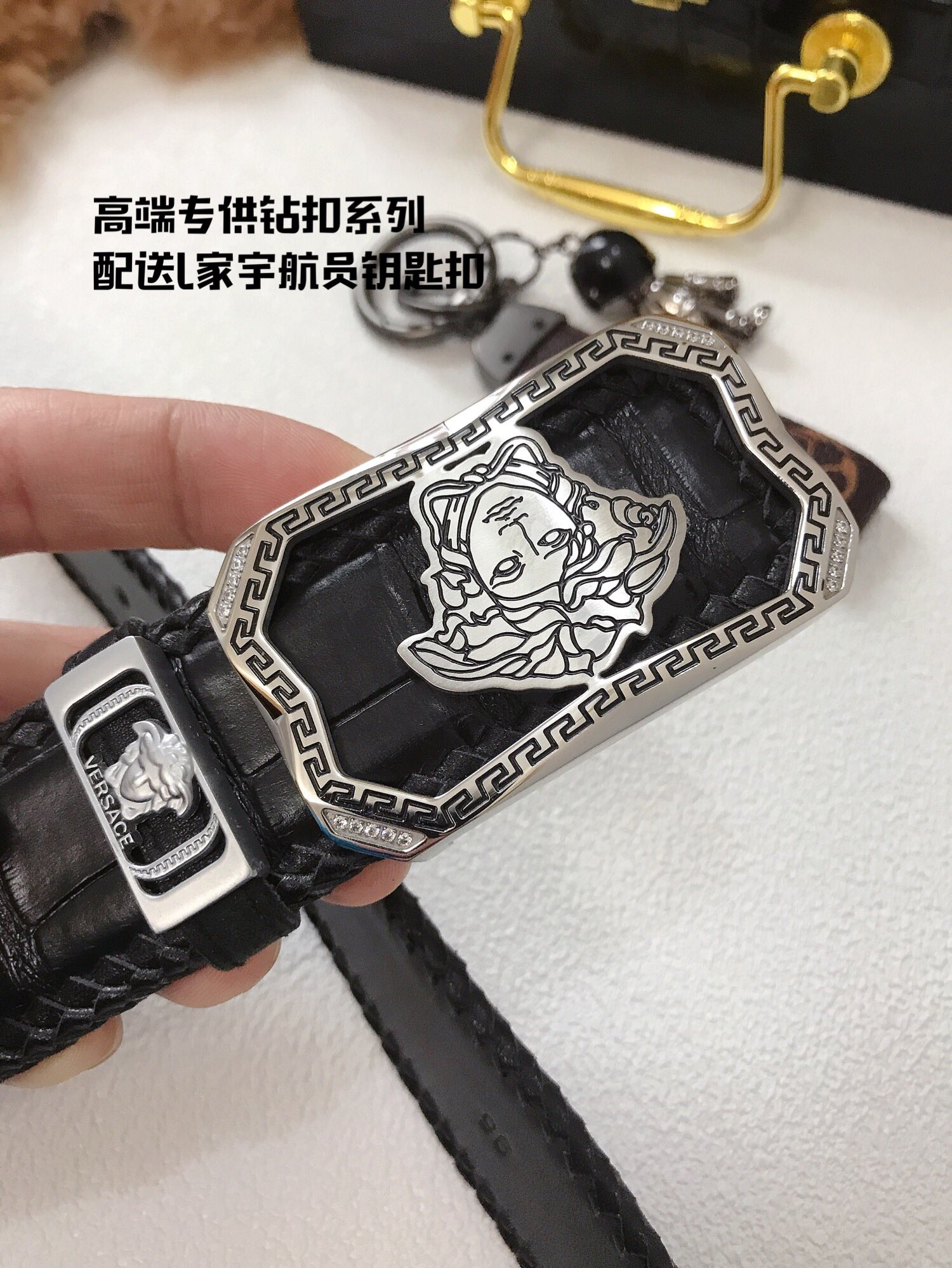 V*ersace Belts Top Quality 38MM