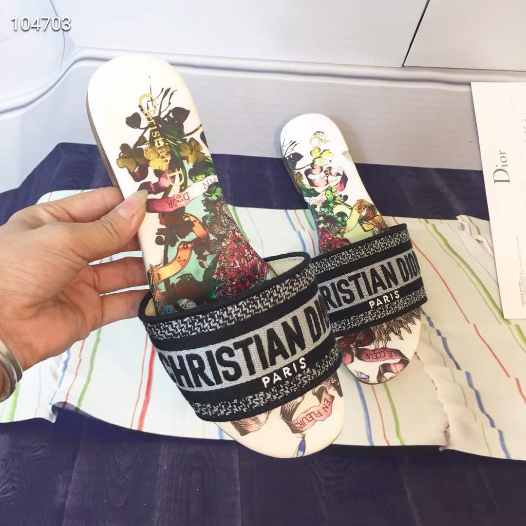 Women D*ior Top Sandals