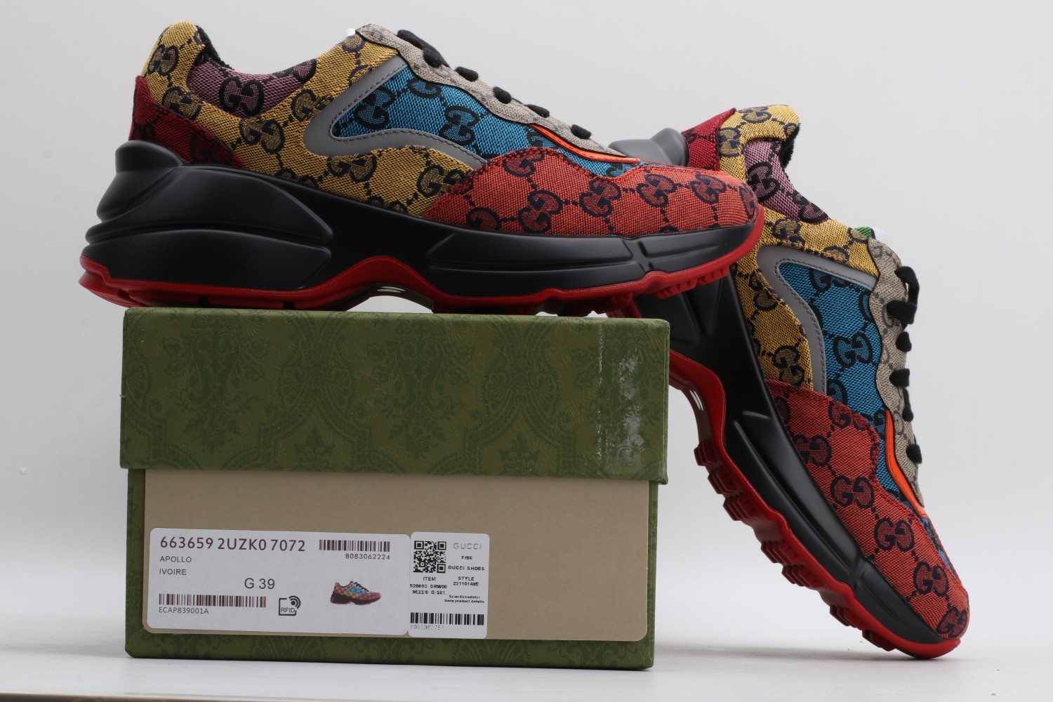 Men Women G*ucci Top Sneaker