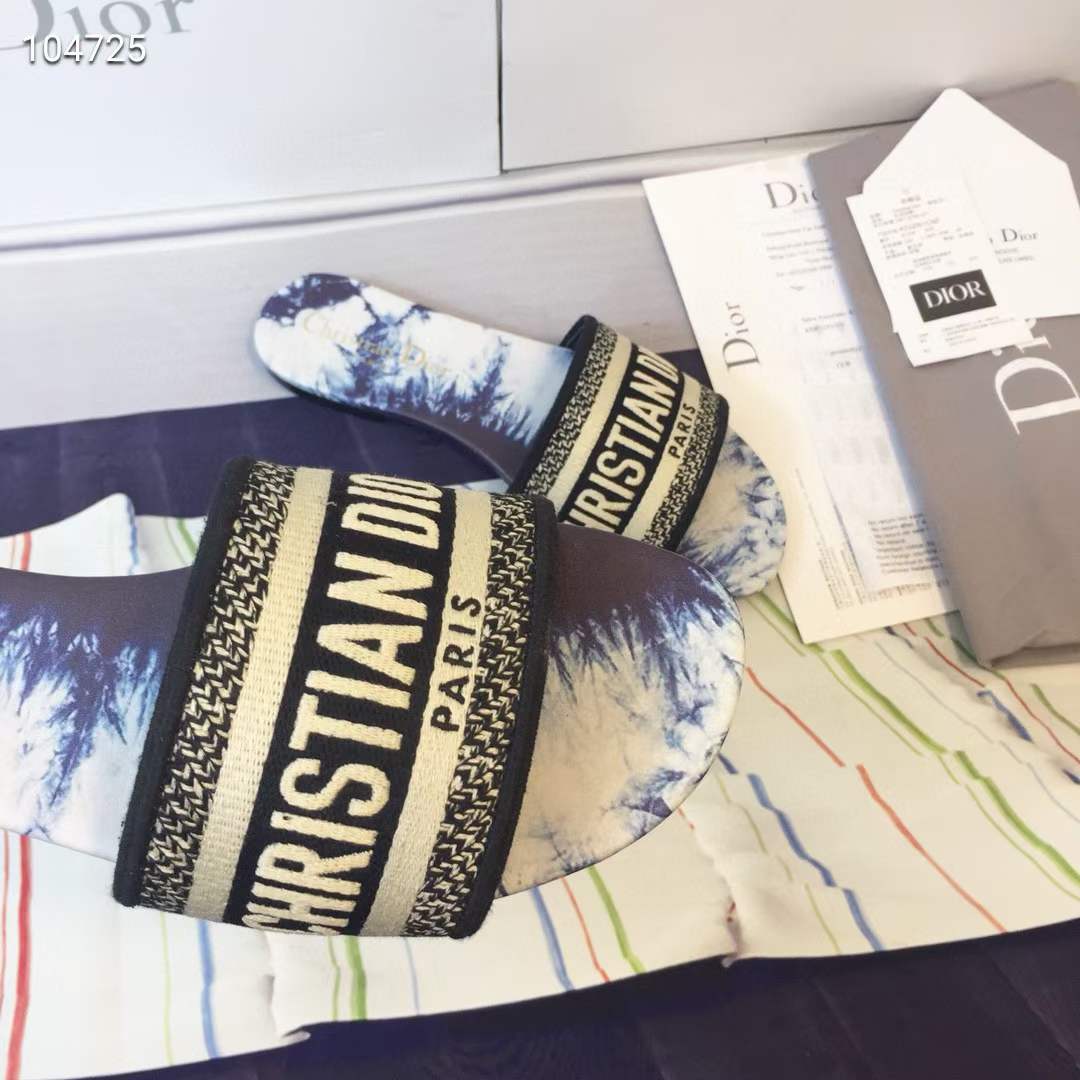 Women D*ior Top Sandals