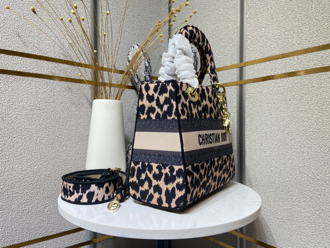 D*ior Top Bag 24*20*11cm