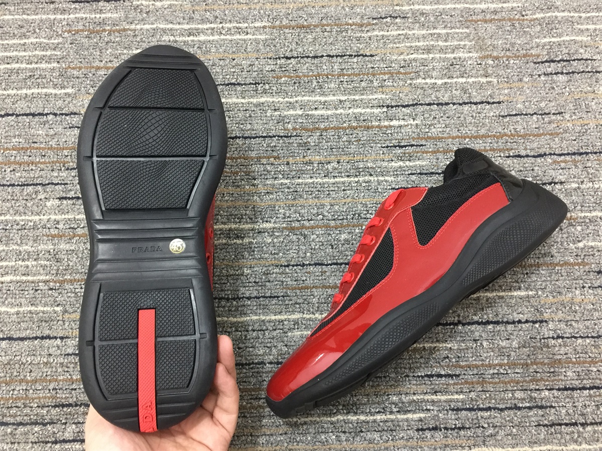 Mens P*rada Top Sneakers