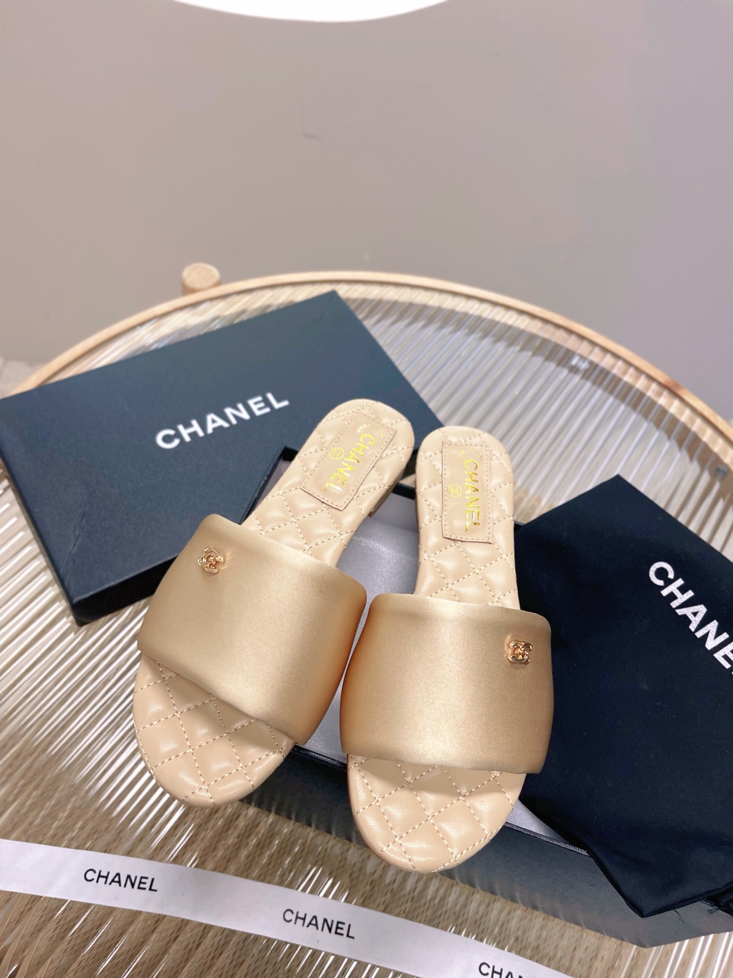 Women C*hanel Top Sandals