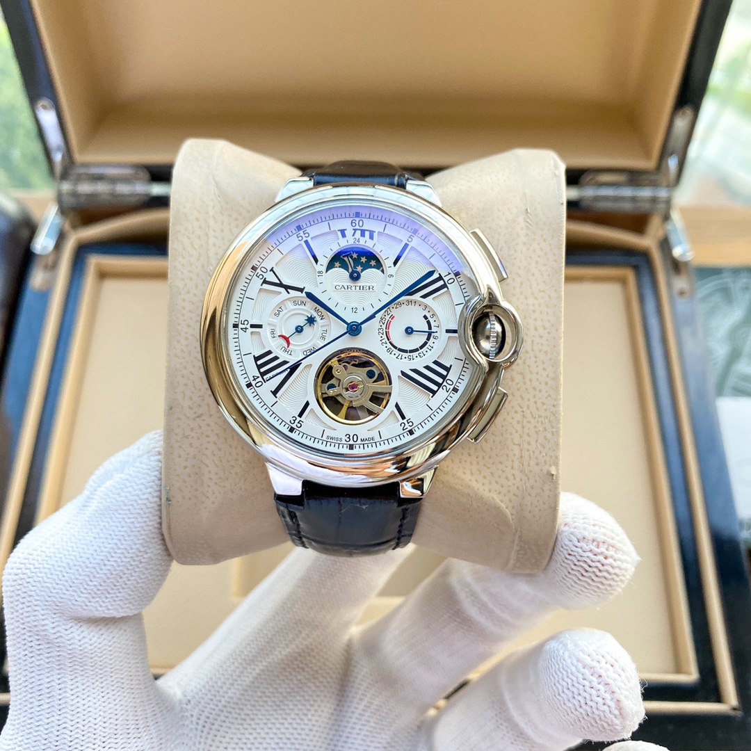 C*artier Watches Top Quality 43*12mm