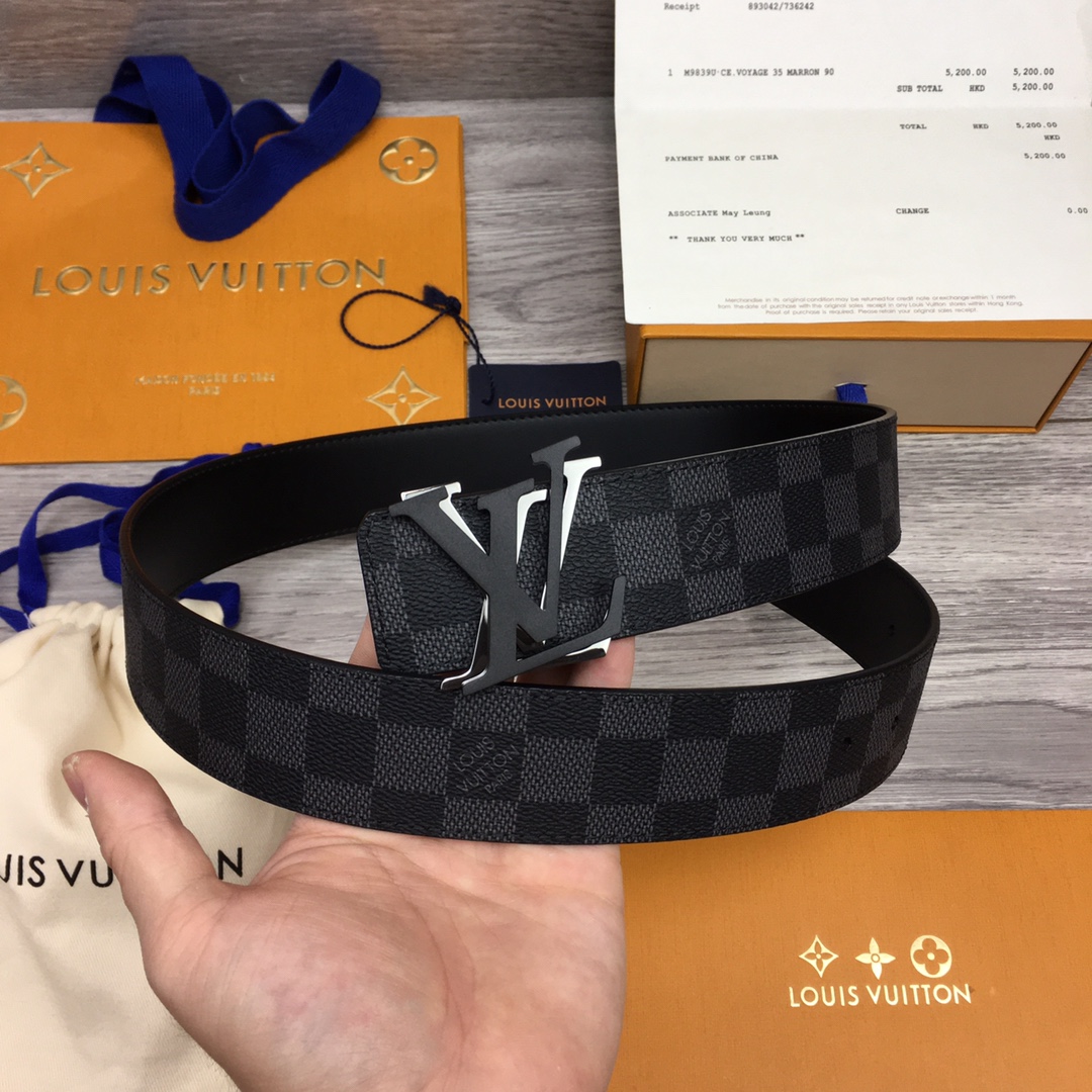 L*ouis V*uitton Belts Top Quality 40MM