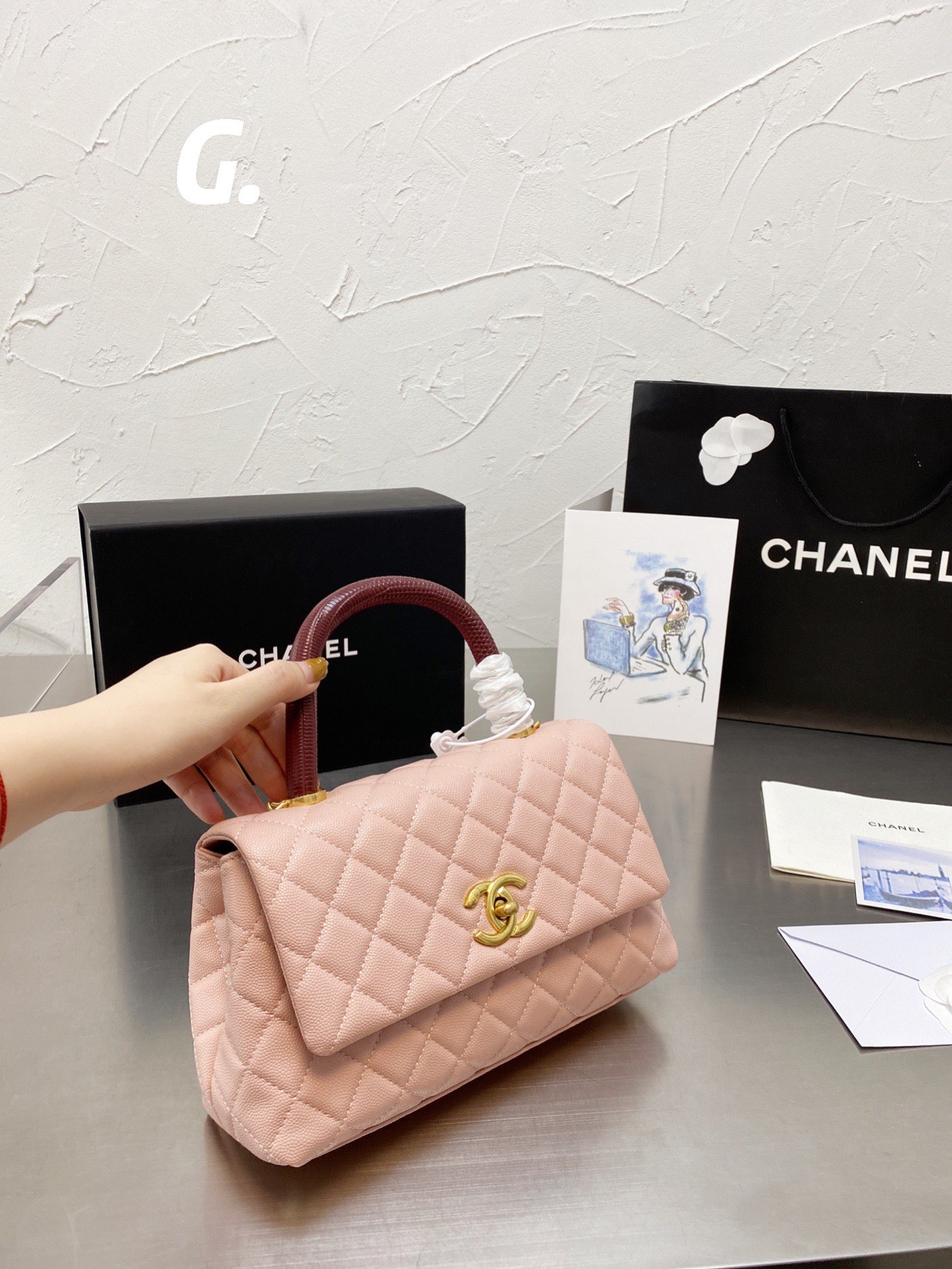 C*hanel Top Bag 24*13cm