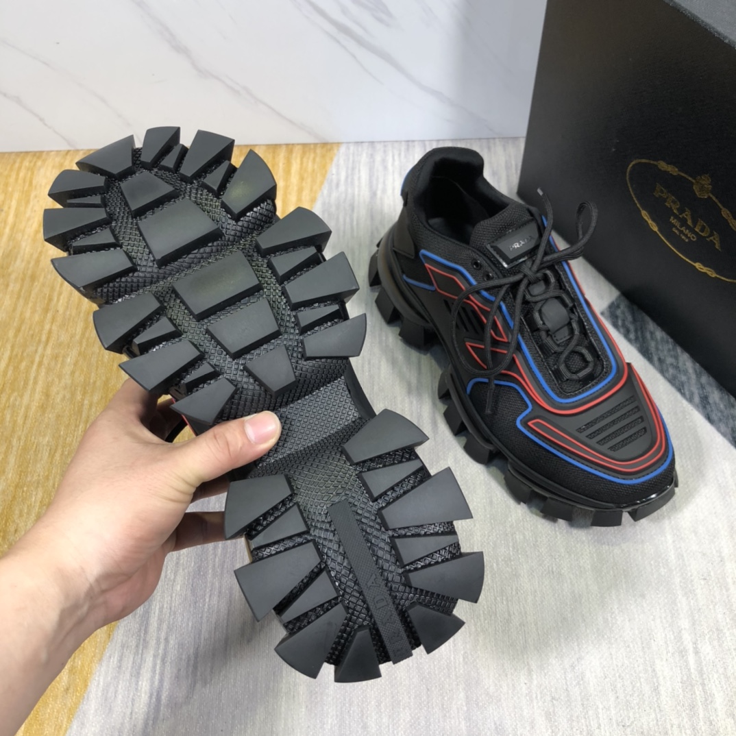 Men Women P*rada Top Sneaker