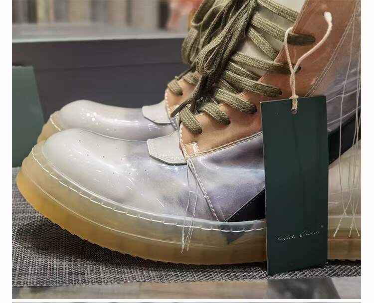 Men Women R*ick O*wens Top Sneaker