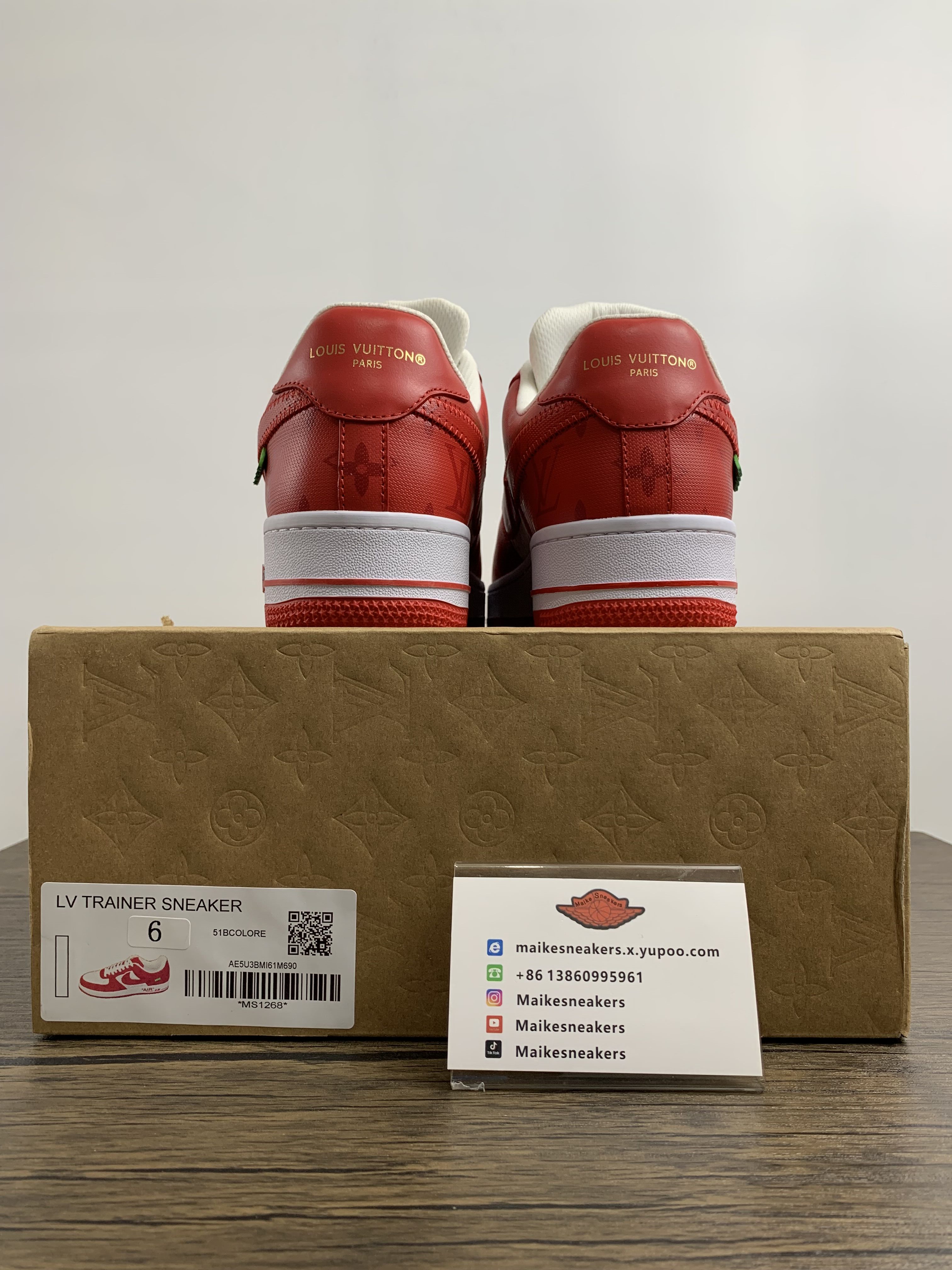 from Men L*ouis V*uitton nike air force 1 Top Sneakers