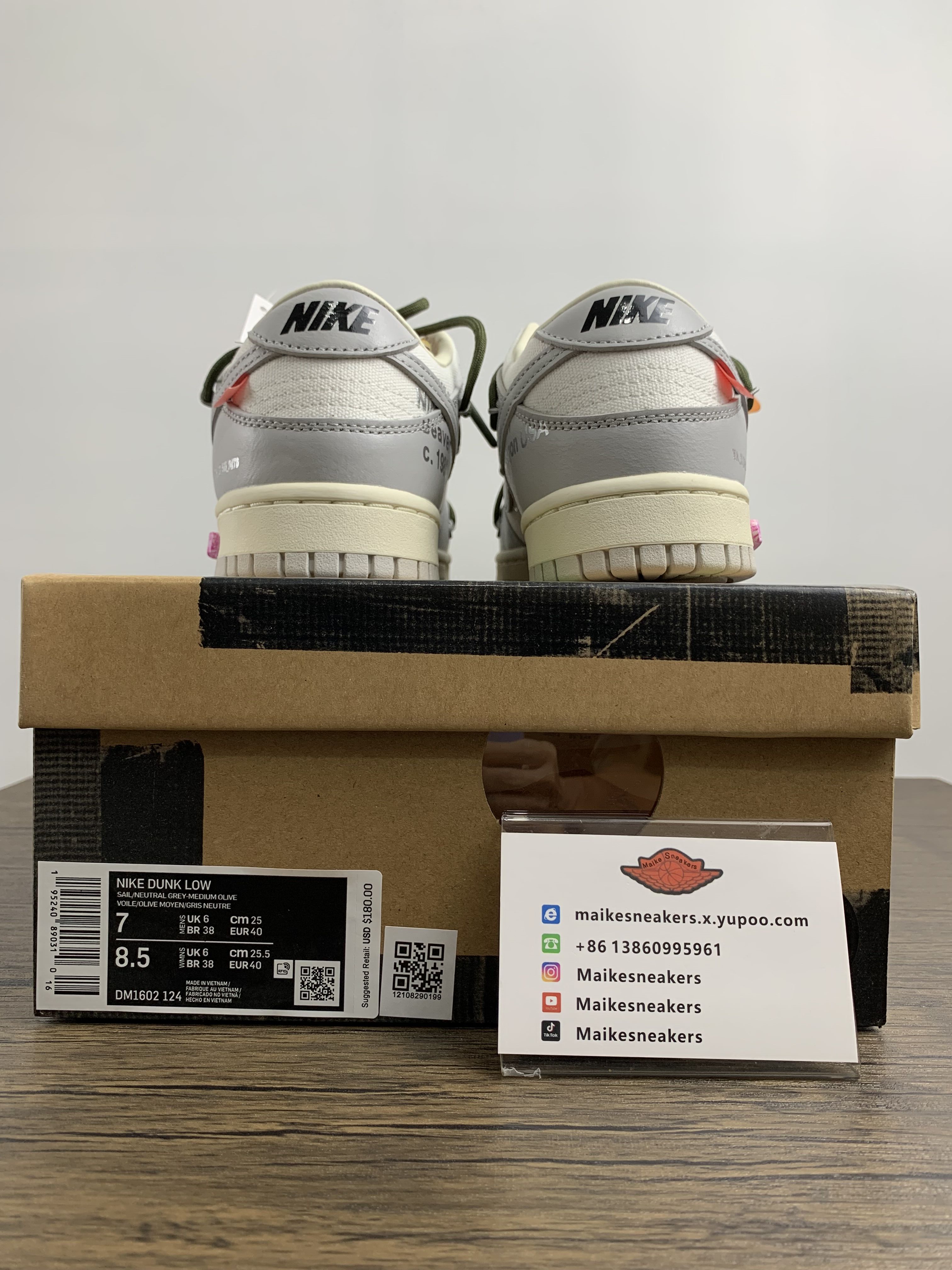 from OFF-WHITE x Nike Dunk Low 50