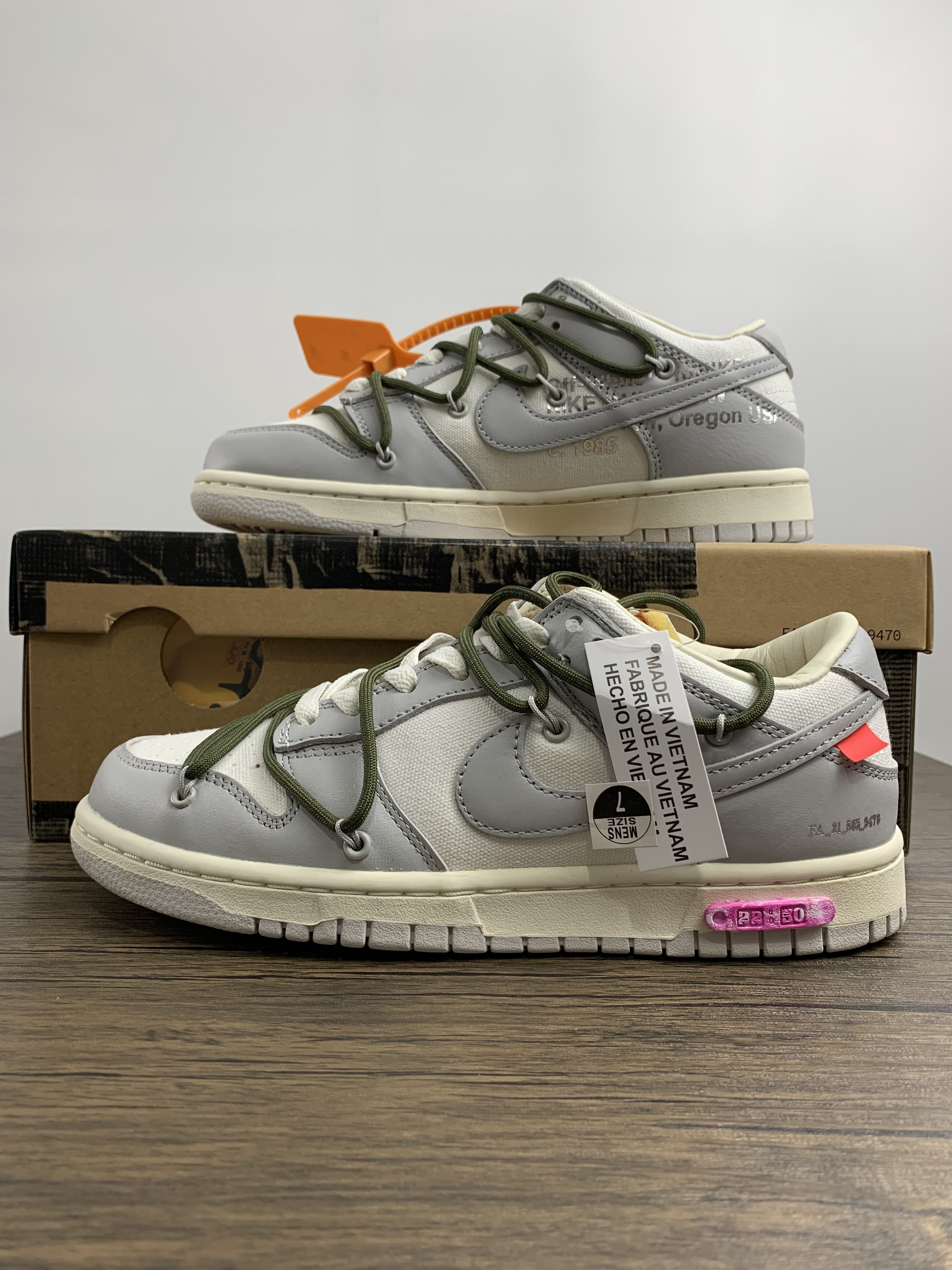 from OFF-WHITE x Nike Dunk Low 50