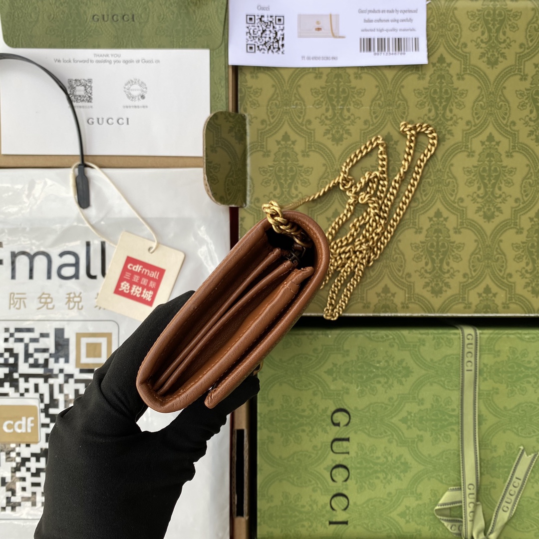 G*ucci Bag Top Quality 19*10*3.5CM