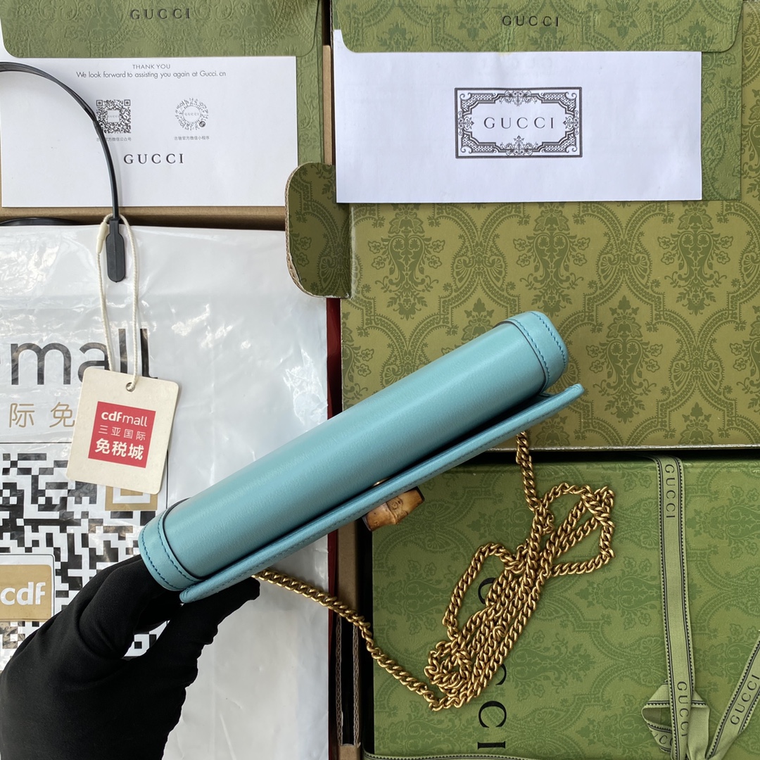 G*ucci Bag Top Quality 19*10*3.5CM