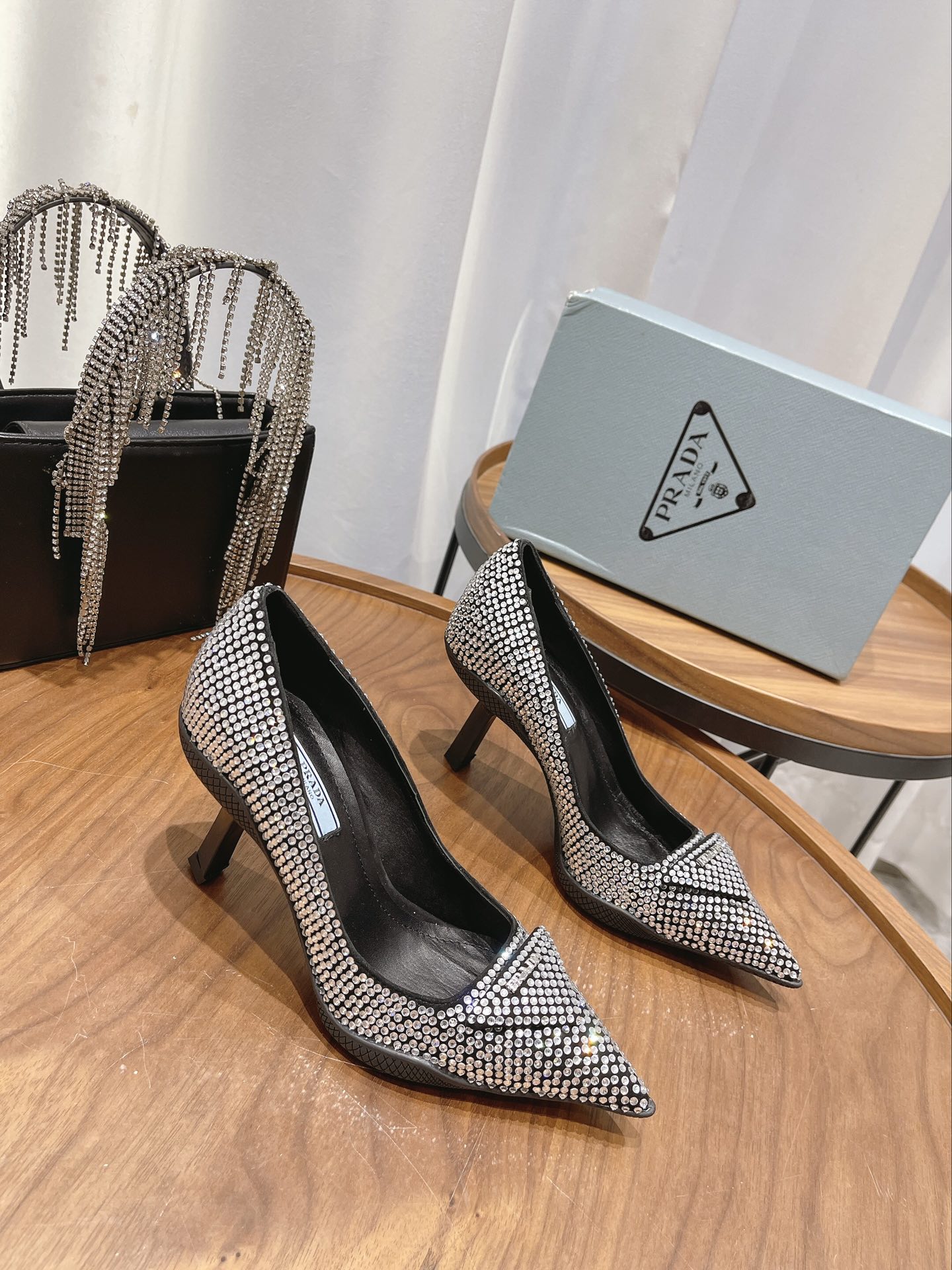 Women P*rada Top Quality Sandals