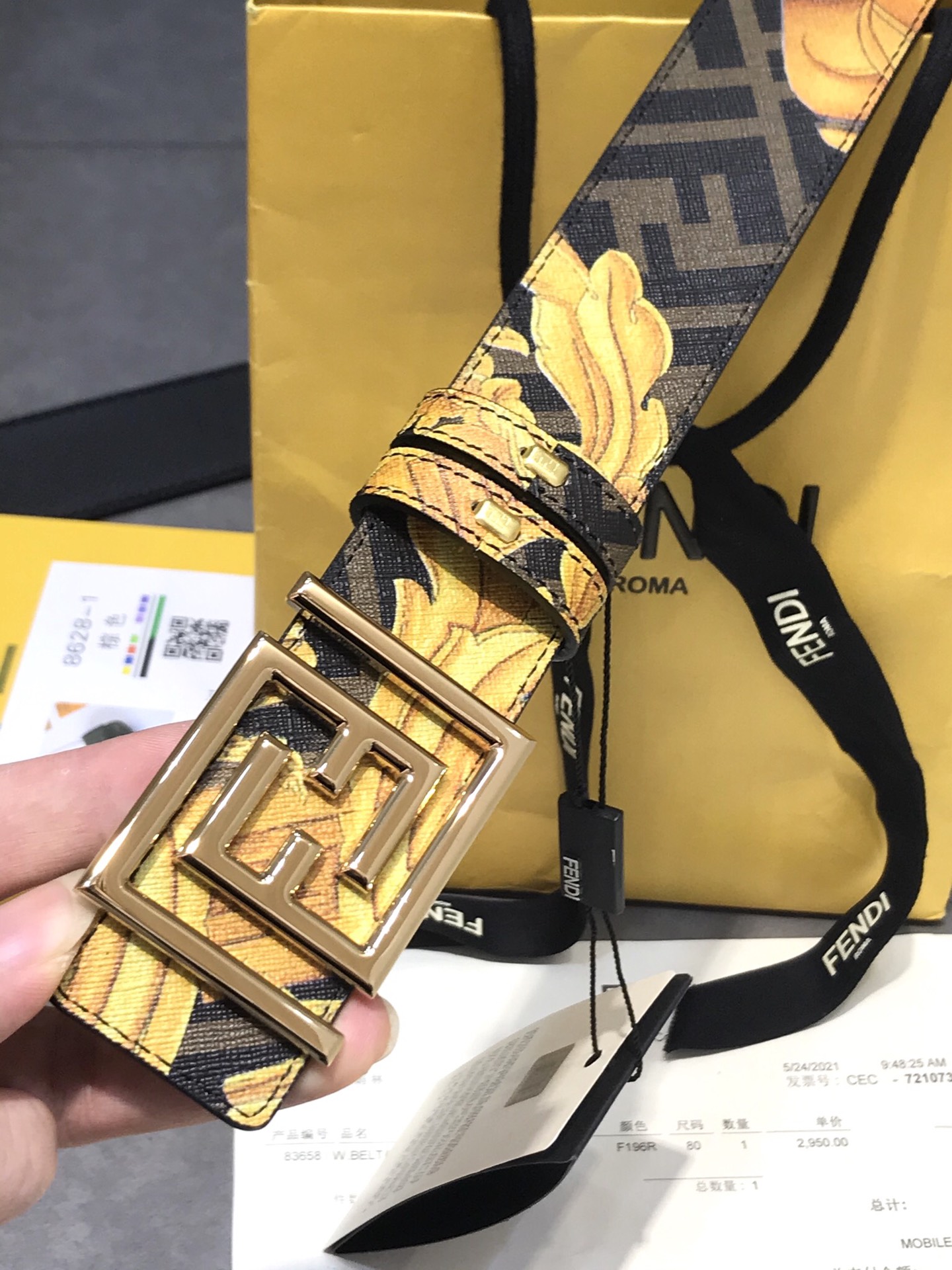 F*endi Belts Top Quality 40MM