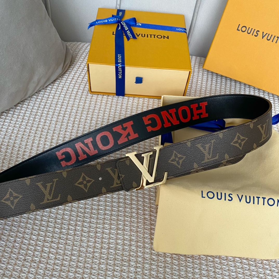L*ouis V*uitton Belts Top Quality 40MM