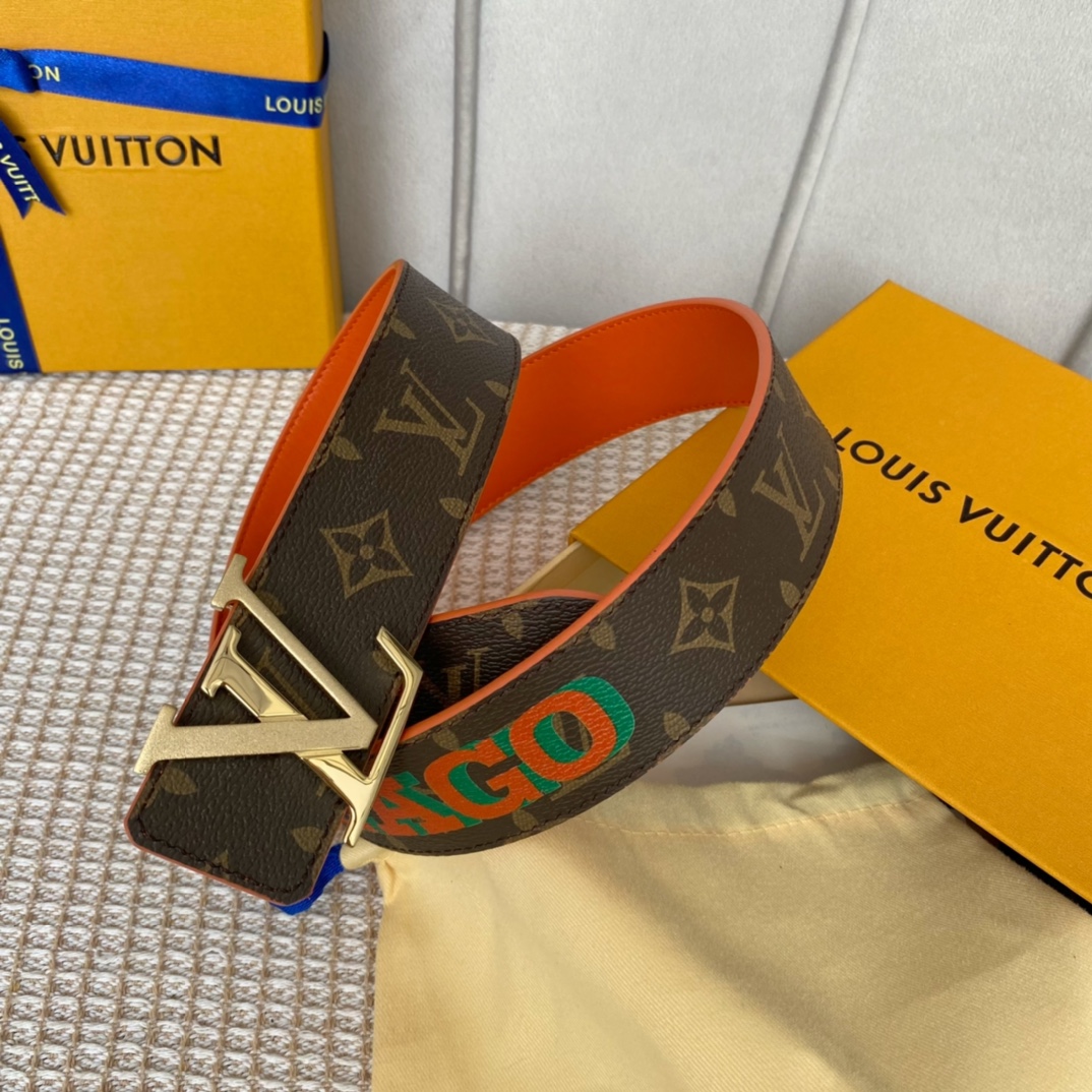 L*ouis V*uitton Belts Top Quality 40MM